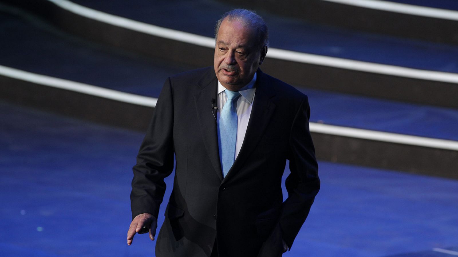 El empresario mexicano Carlos Slim durante su participación en el foro México Siglo XXI en Ciudad de México