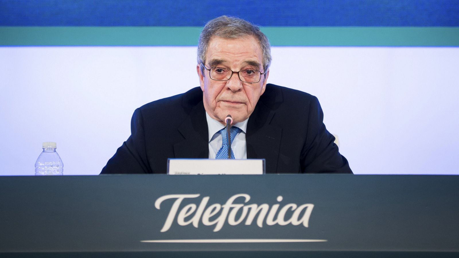 El presidente de Telefónica, César Alierta