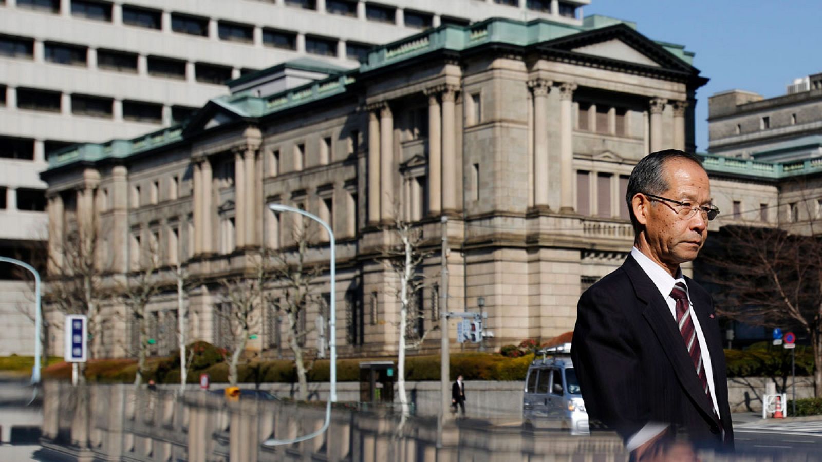 Imagen de archivo de la sede del Banco de Japón en Tokio.