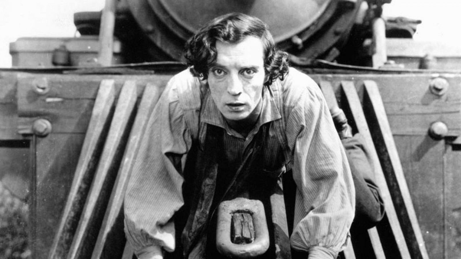 Buster Keaton en "El maquinista de la General"