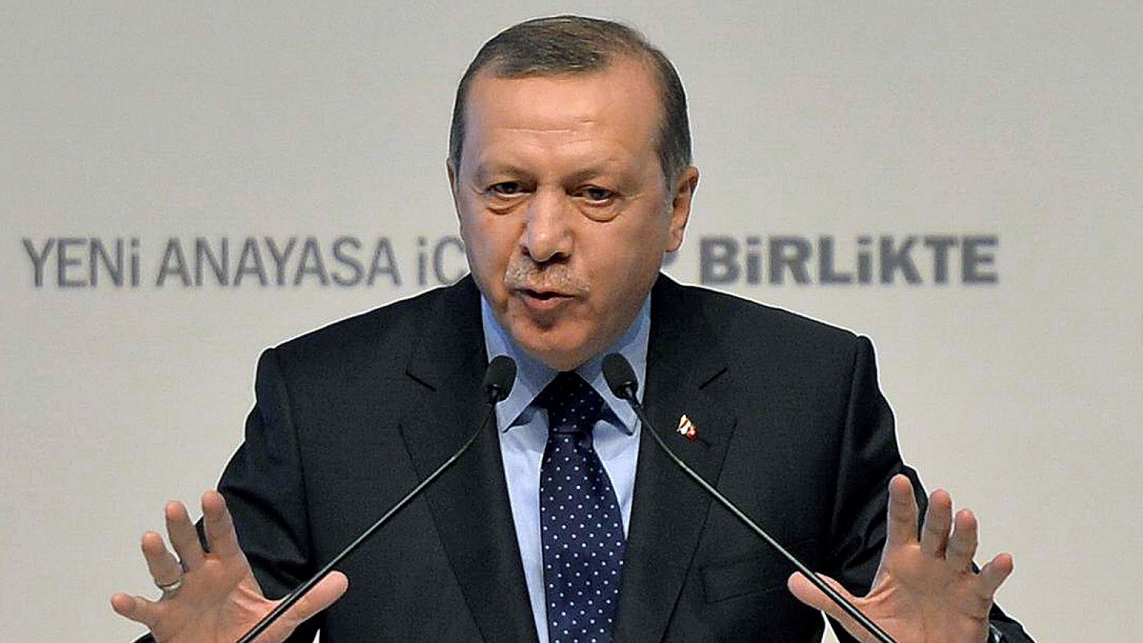 El presidente ruso, Recep Tayyip Erdogan