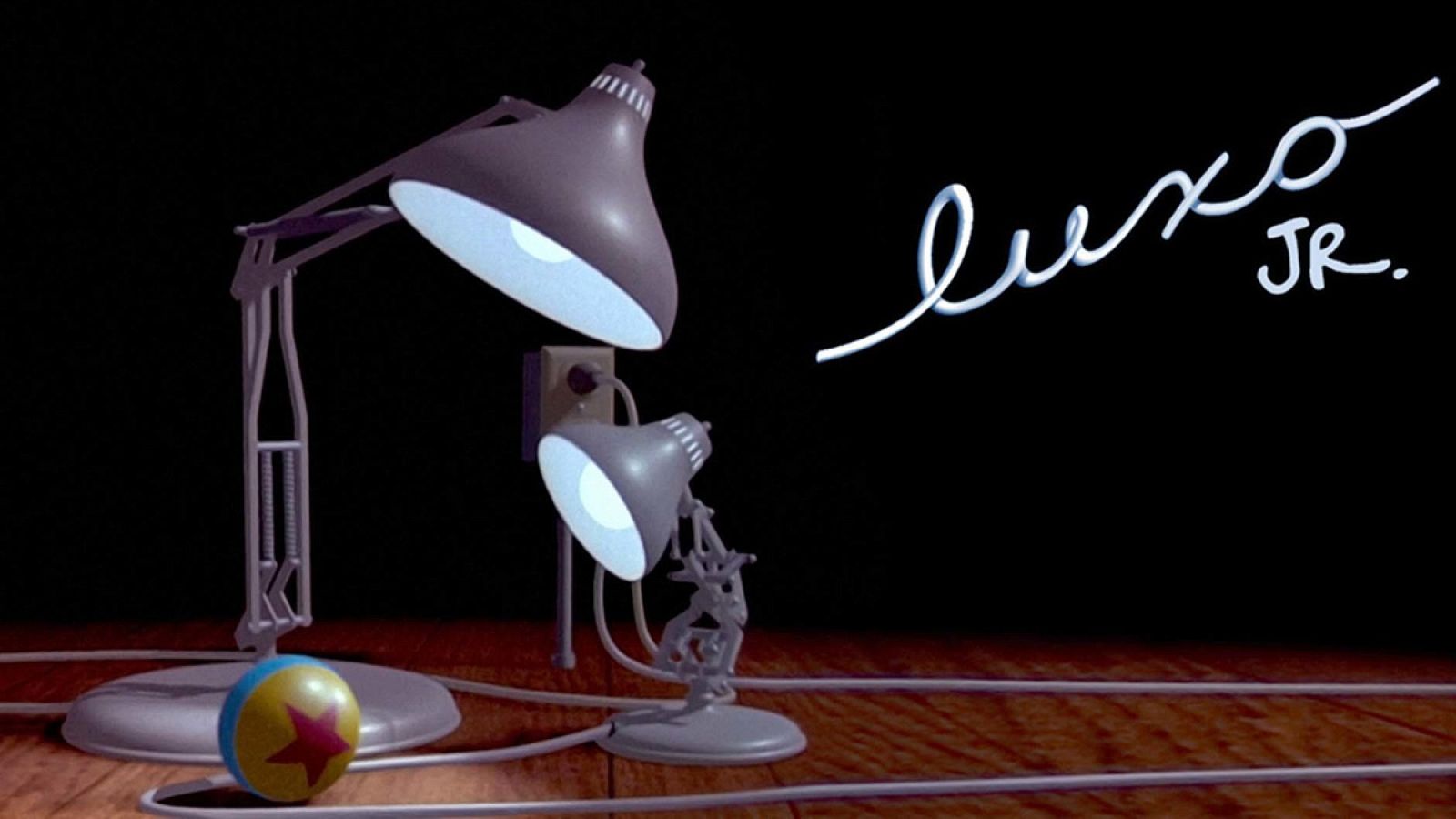 Luxo Jr. (1986), es el símbolo de Pixar