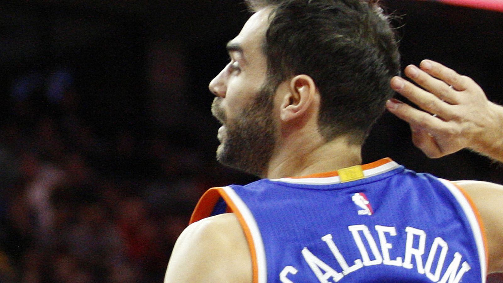 Calderón, con los Knicks.