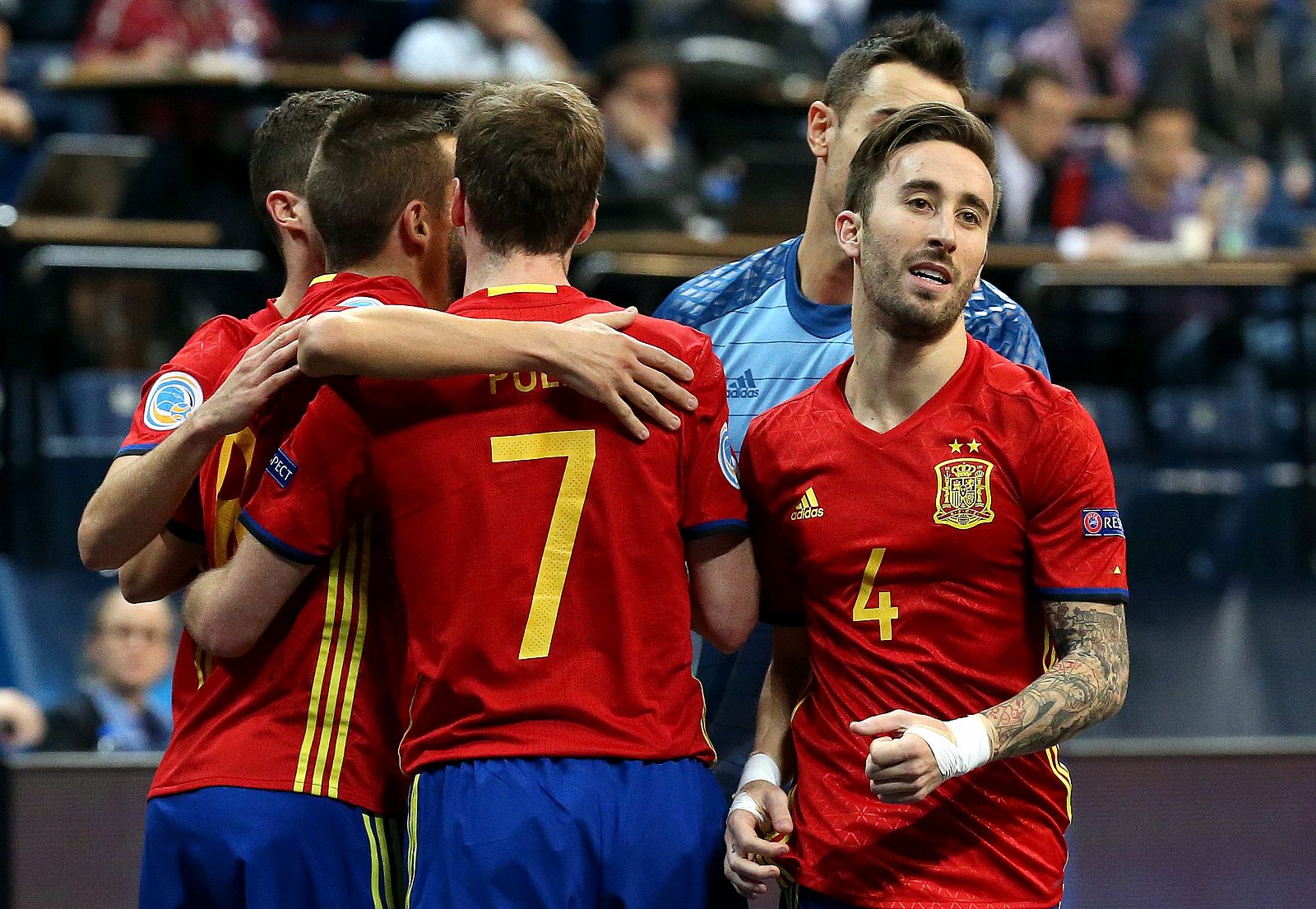 La selección española se ha metido en la semis de la Euro.