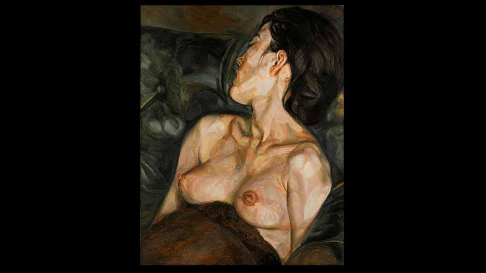 El retrato de Lucian Freud, Pregnant Girl, en el que el pintor capturó una imagen de su amante de 17 años embarazada.