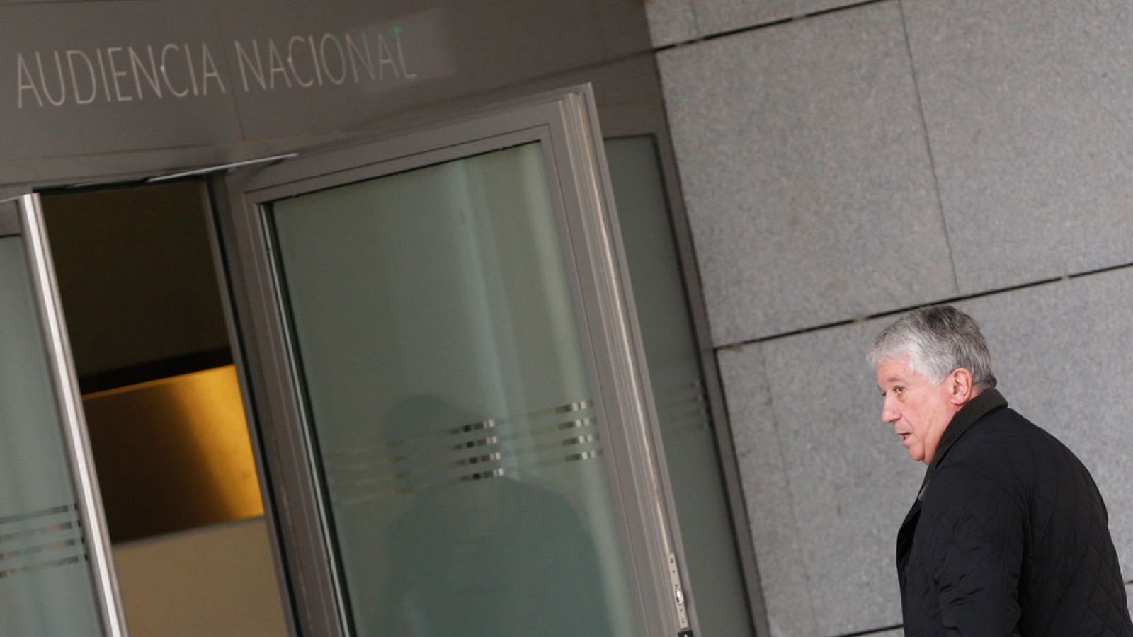 Arturo Fernández entra en la Audiencia Nacional