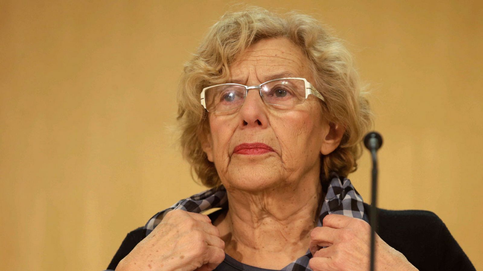 La alcaldesa de Madrid, Manuela Carmena, en una foto de archivo.