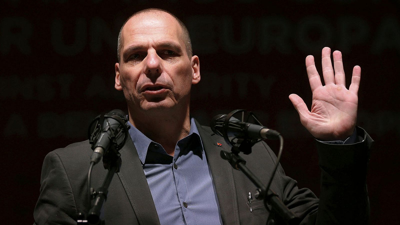 El exministro de Finanzas griego Yanis Varoufakis en Madrid