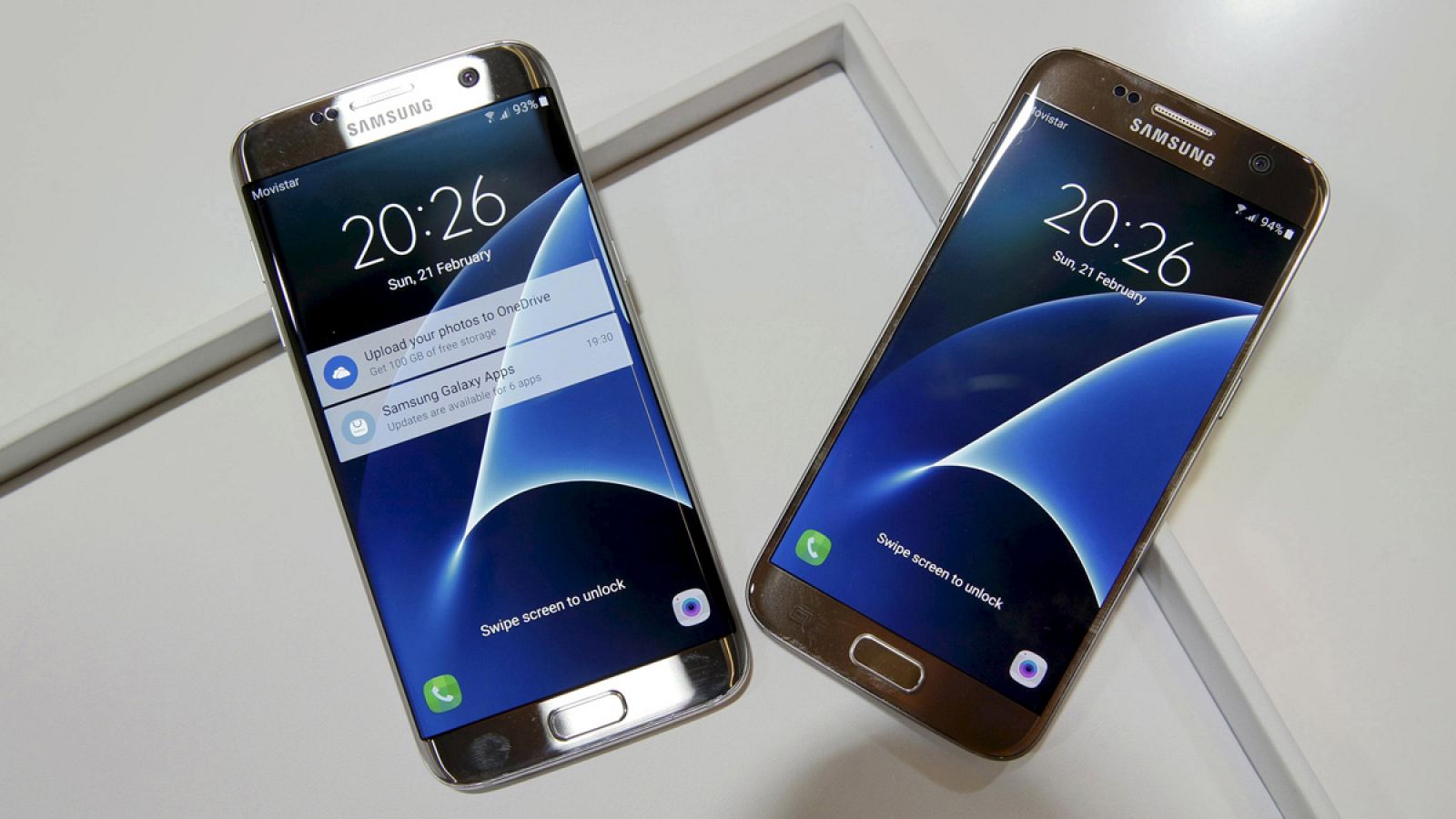 Samsung ha presentado sus dos nuevos terminales 'premium': el Galaxy S7 y el Galaxy S7 Edge.