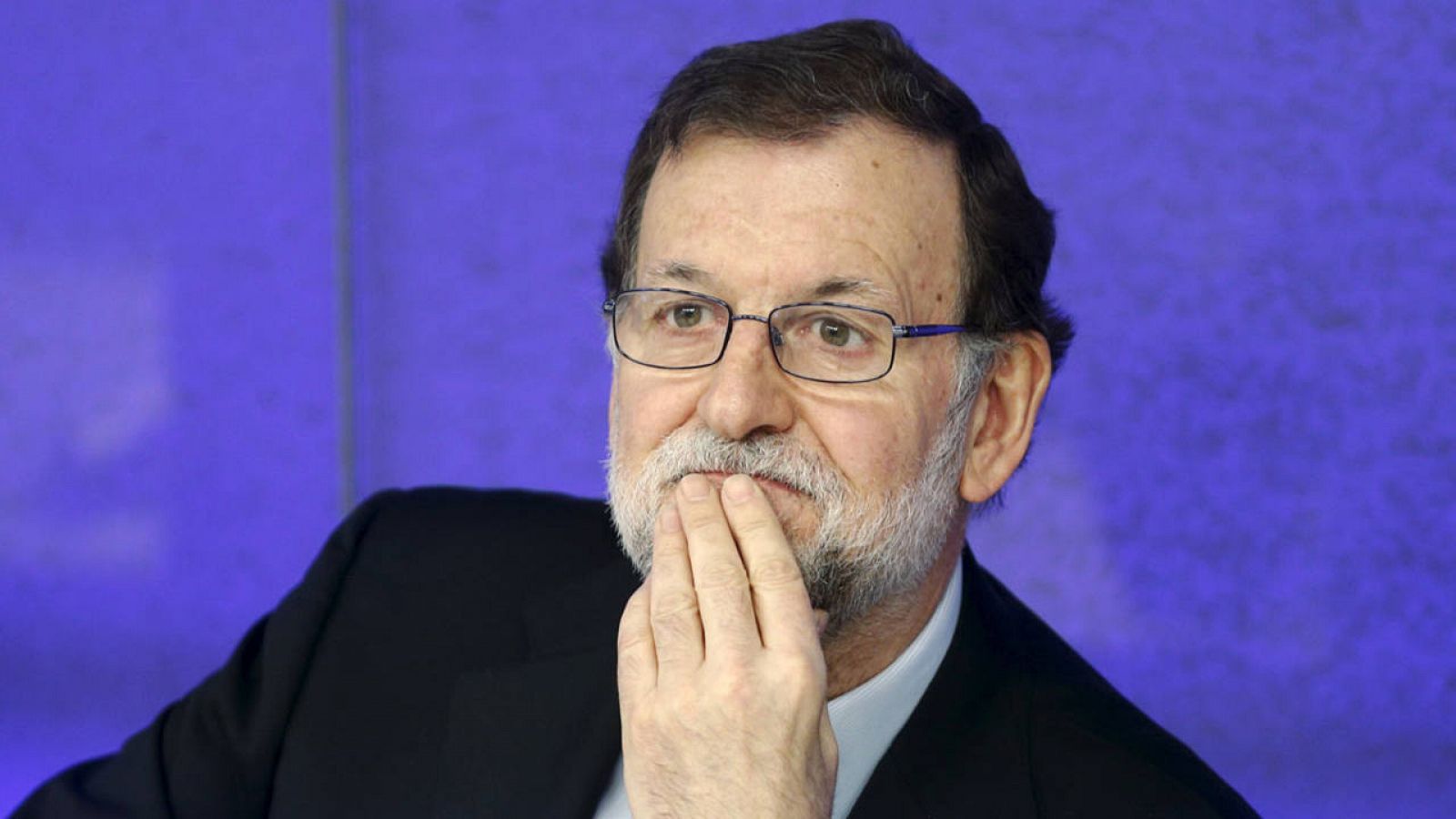 El presidente del Gobierno en funciones y presidente del PP, Mariano Rajoy.
