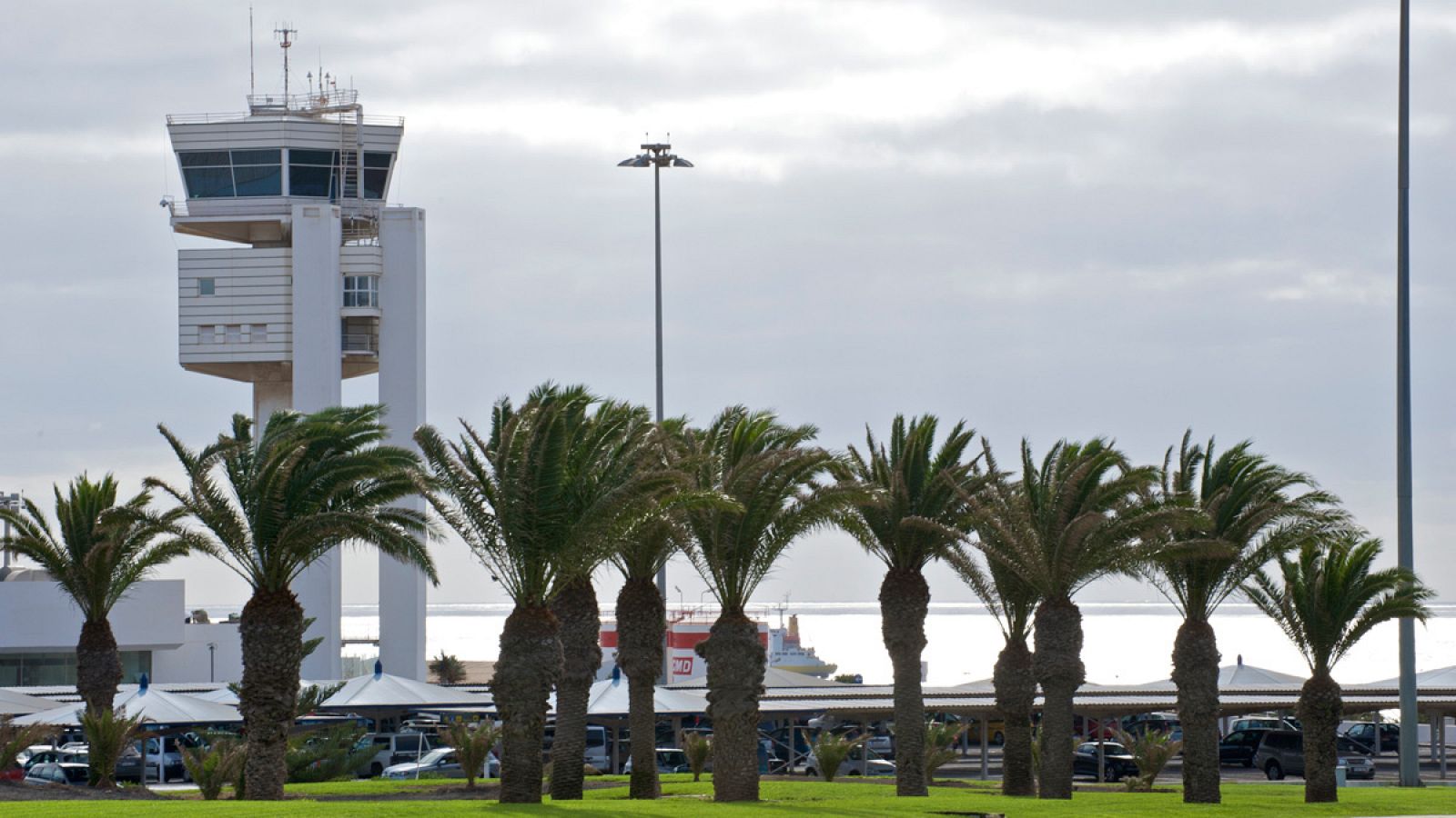 Imagen exterior del aeropuerto de Lanzarote