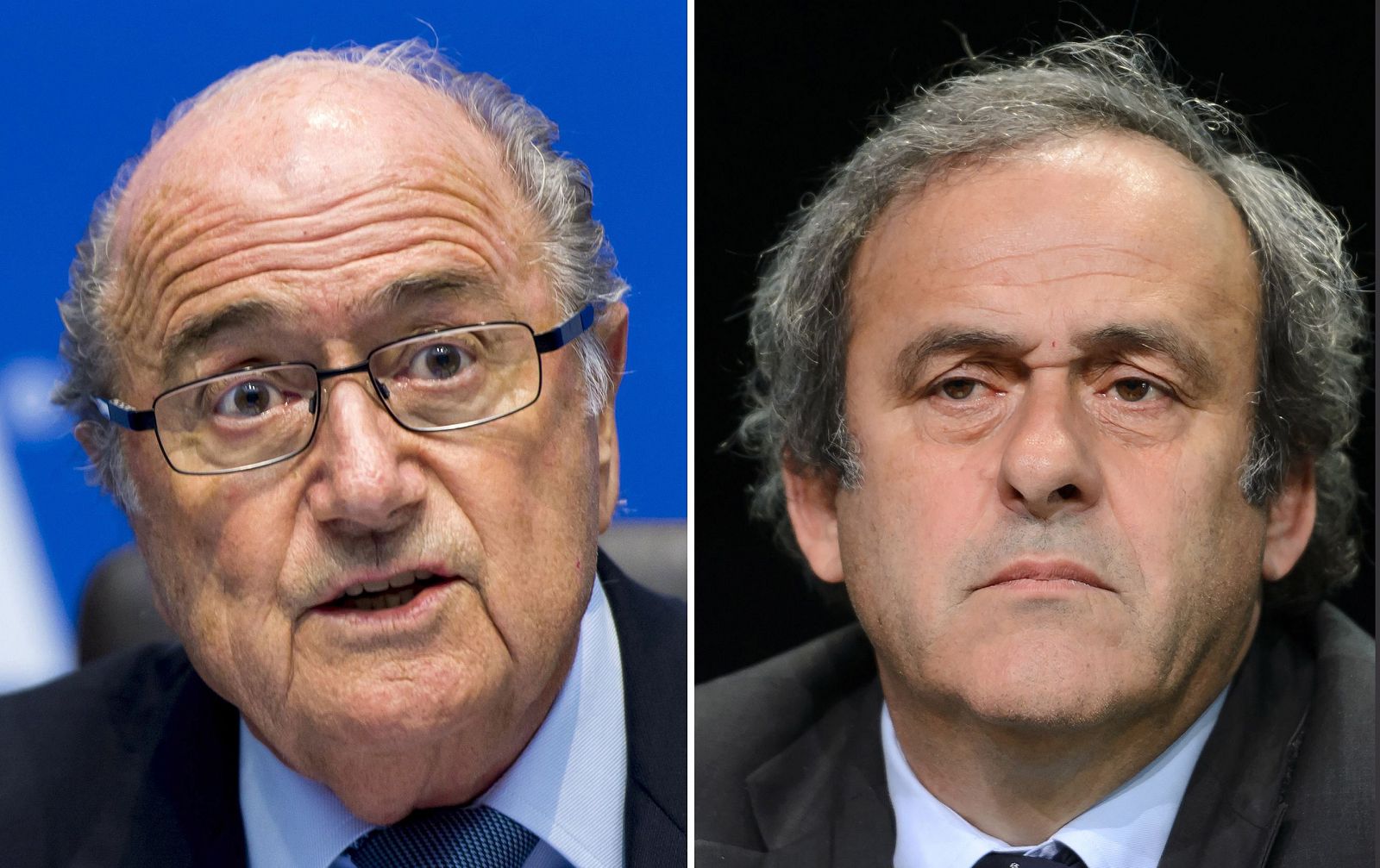 Joseph Blatter y Michel Platini, en imagen de archivo.