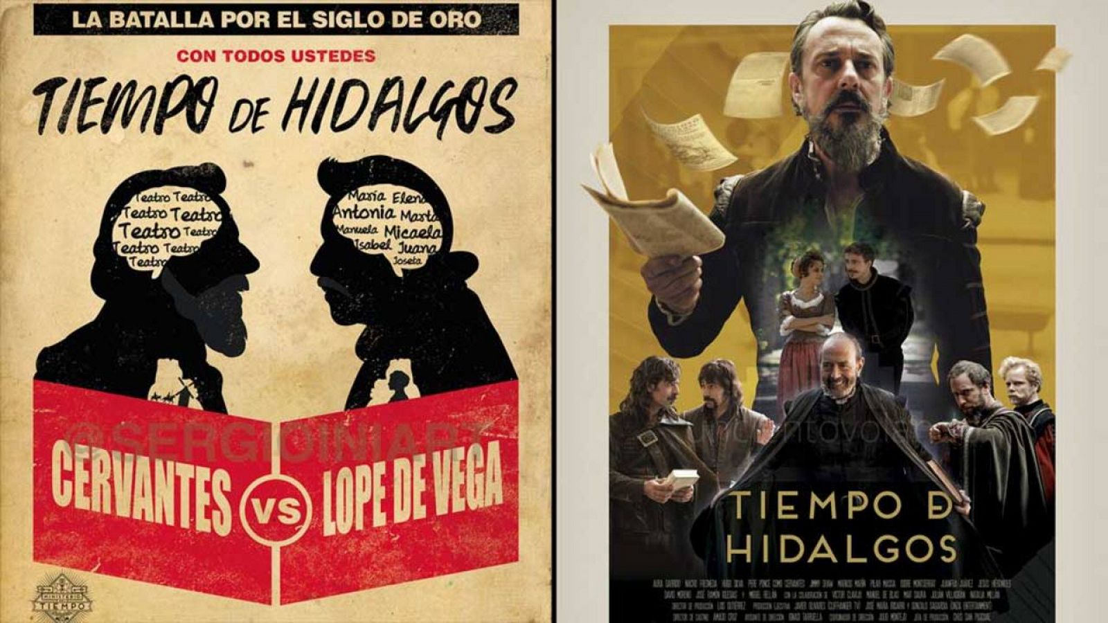 Mikel Navarro y Sergio Iniesta crear los carteles del tercera capítulo de la 2ª temporada de El Ministerio del Tiempo