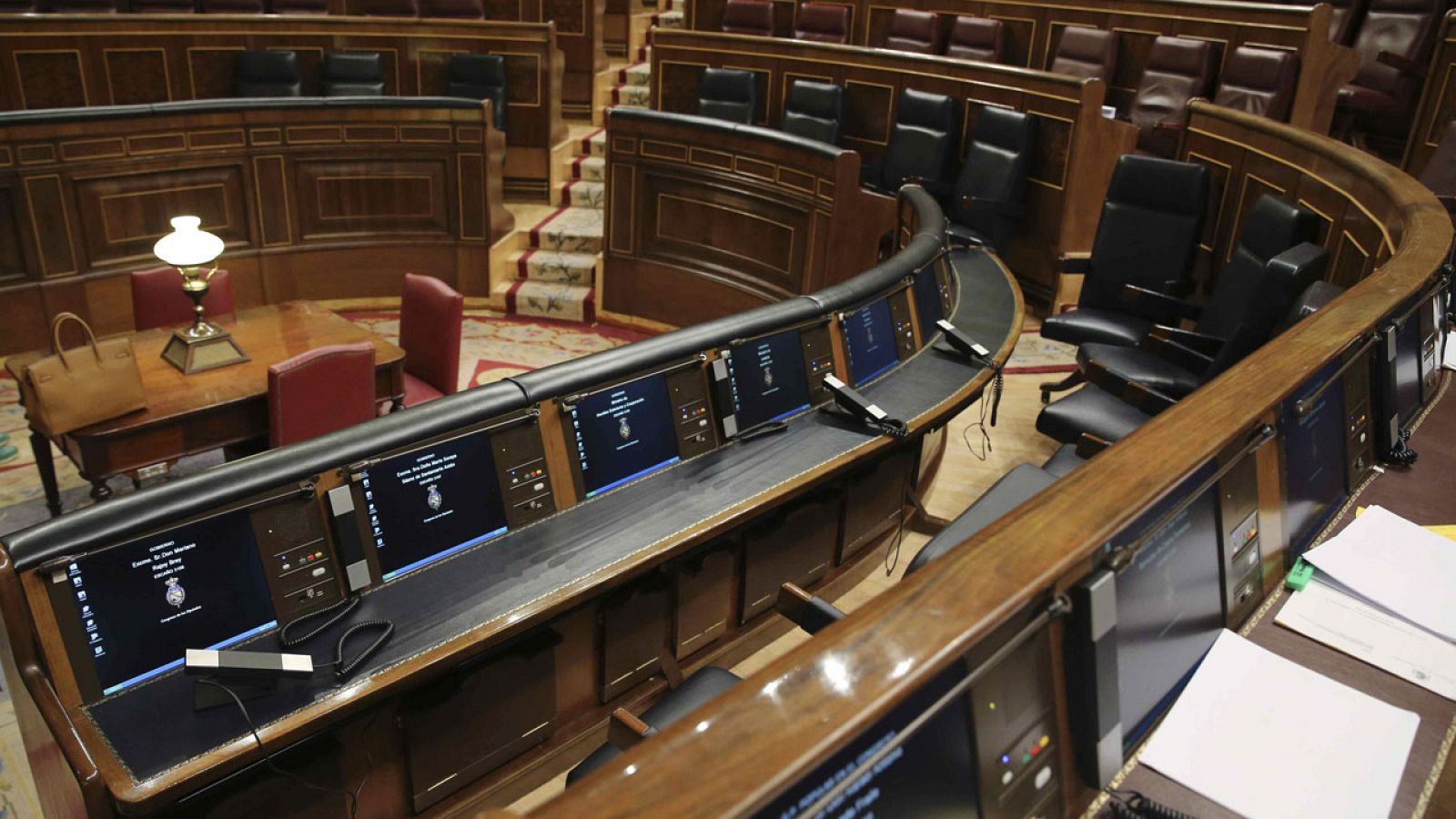Imagen de archivo del hemiciclo del Congreso de los Diputados