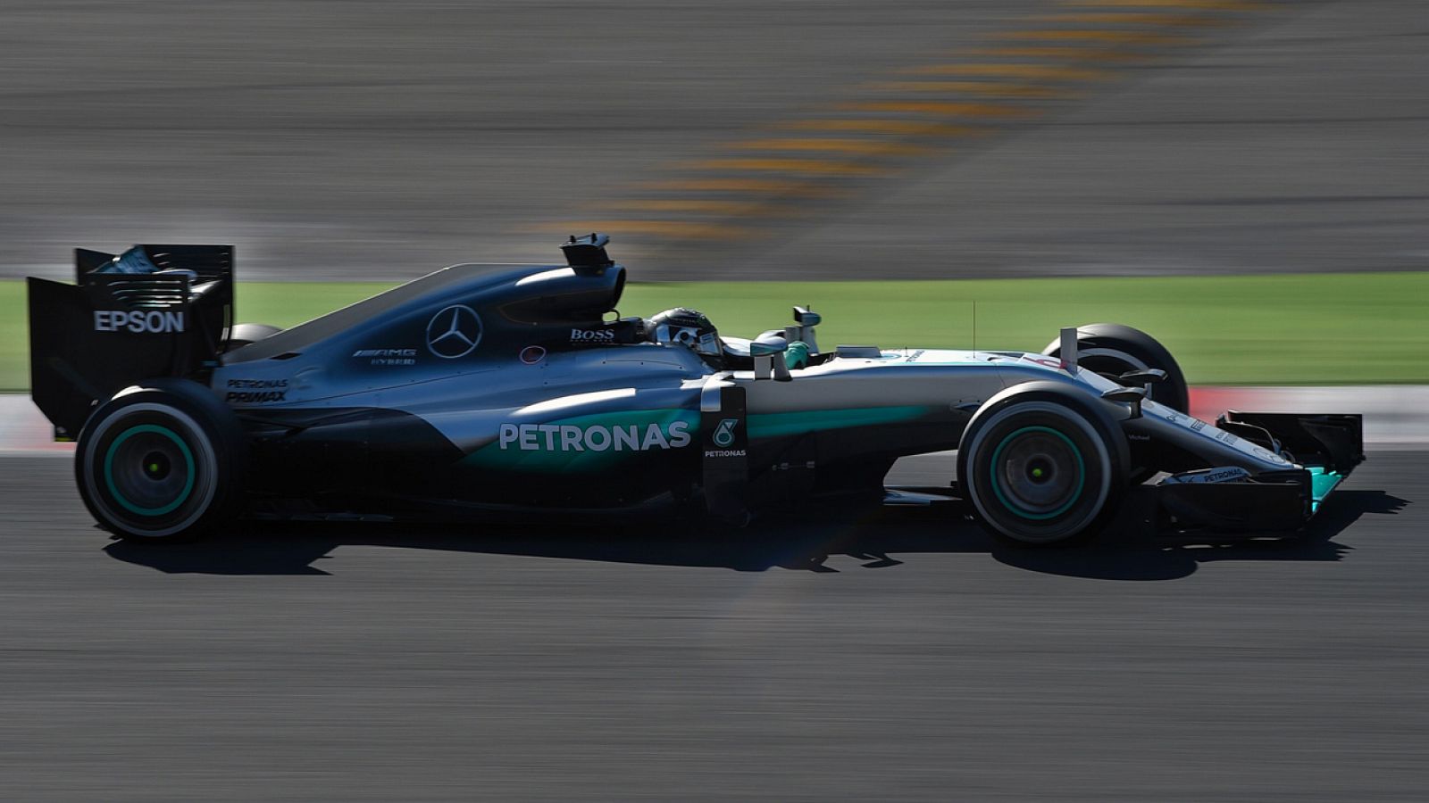 Rosberg en los entrenamientos de Montmeló este martes.
