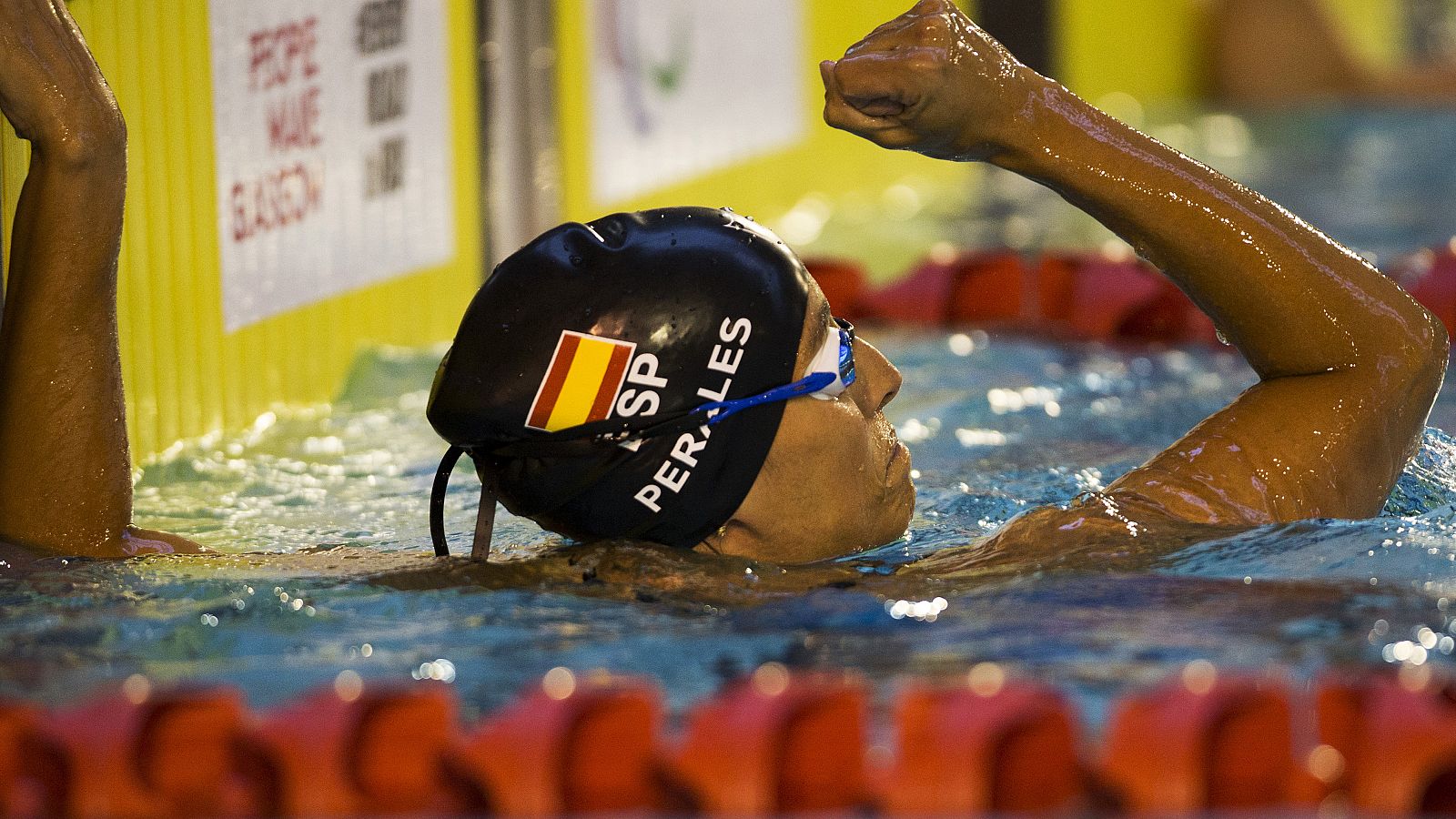 La nadadora española Teresa Perales
