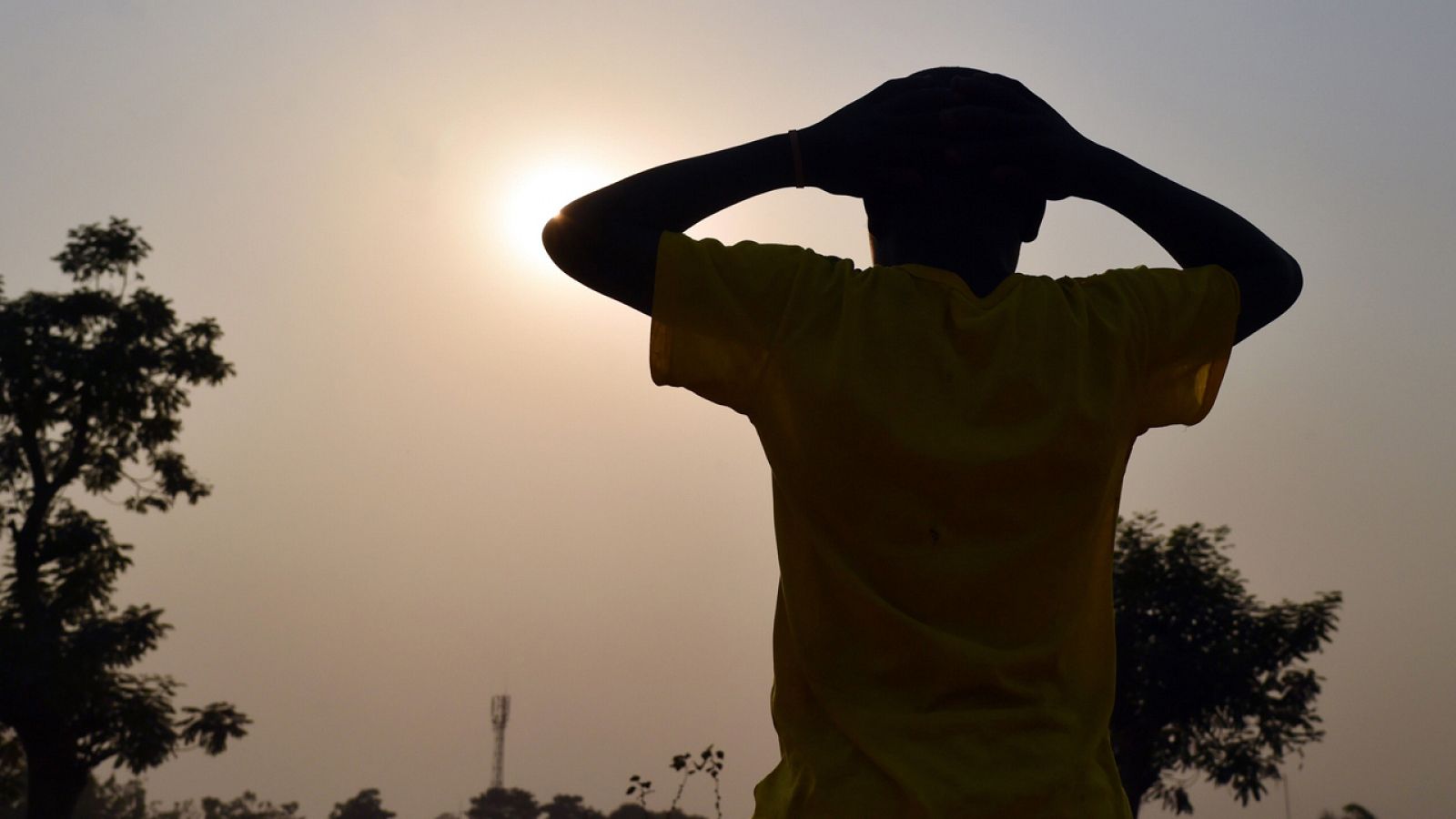 Niño desplazado en el campo de Mpoko que denuncia ser víctima de violación por cascos azules en Bangui