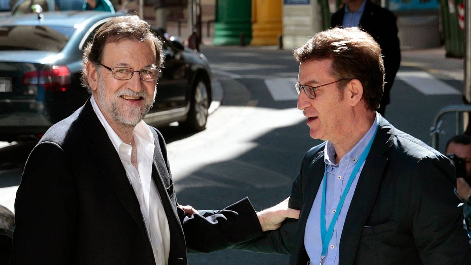 Rajoy asegura que no renunciará a Pontevedra pese a la "afrenta" de declararle "non grato"