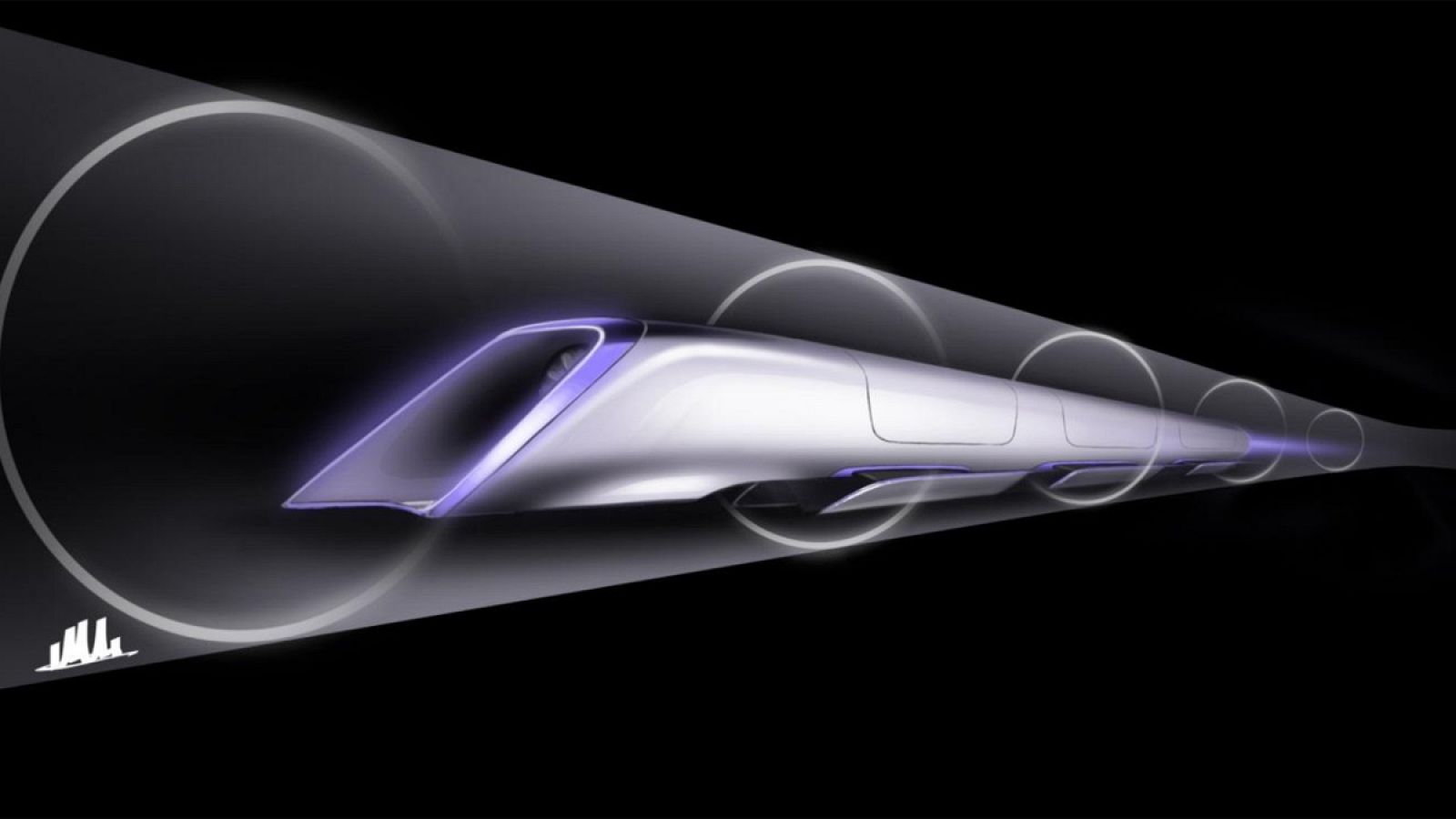 Las cápsulas de 'Hyperloop' se desplazarían en tubos de acero despresurizados.
