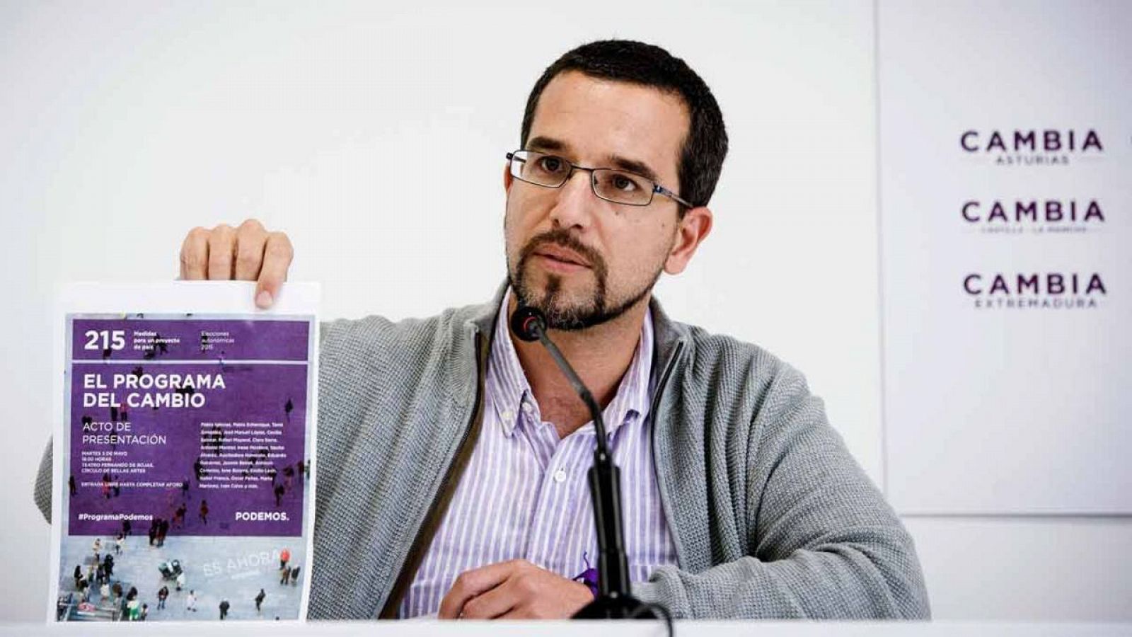 Imagen de archivo de Sergio Pascual, exsecretario de Organización de Podemos