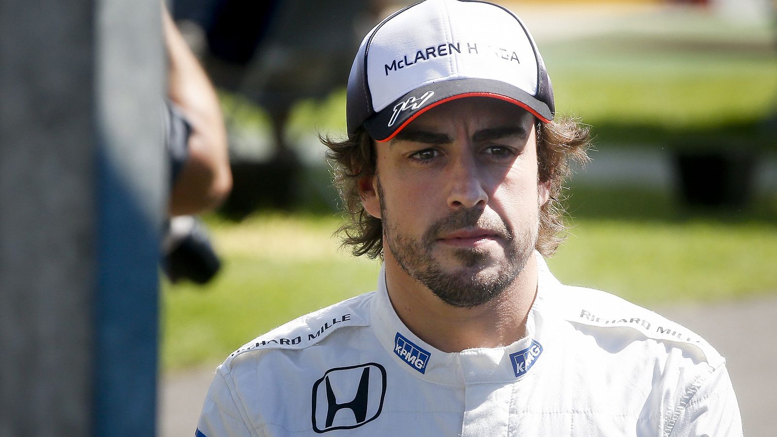 El piloto español de McLaren, Fernando Alonso