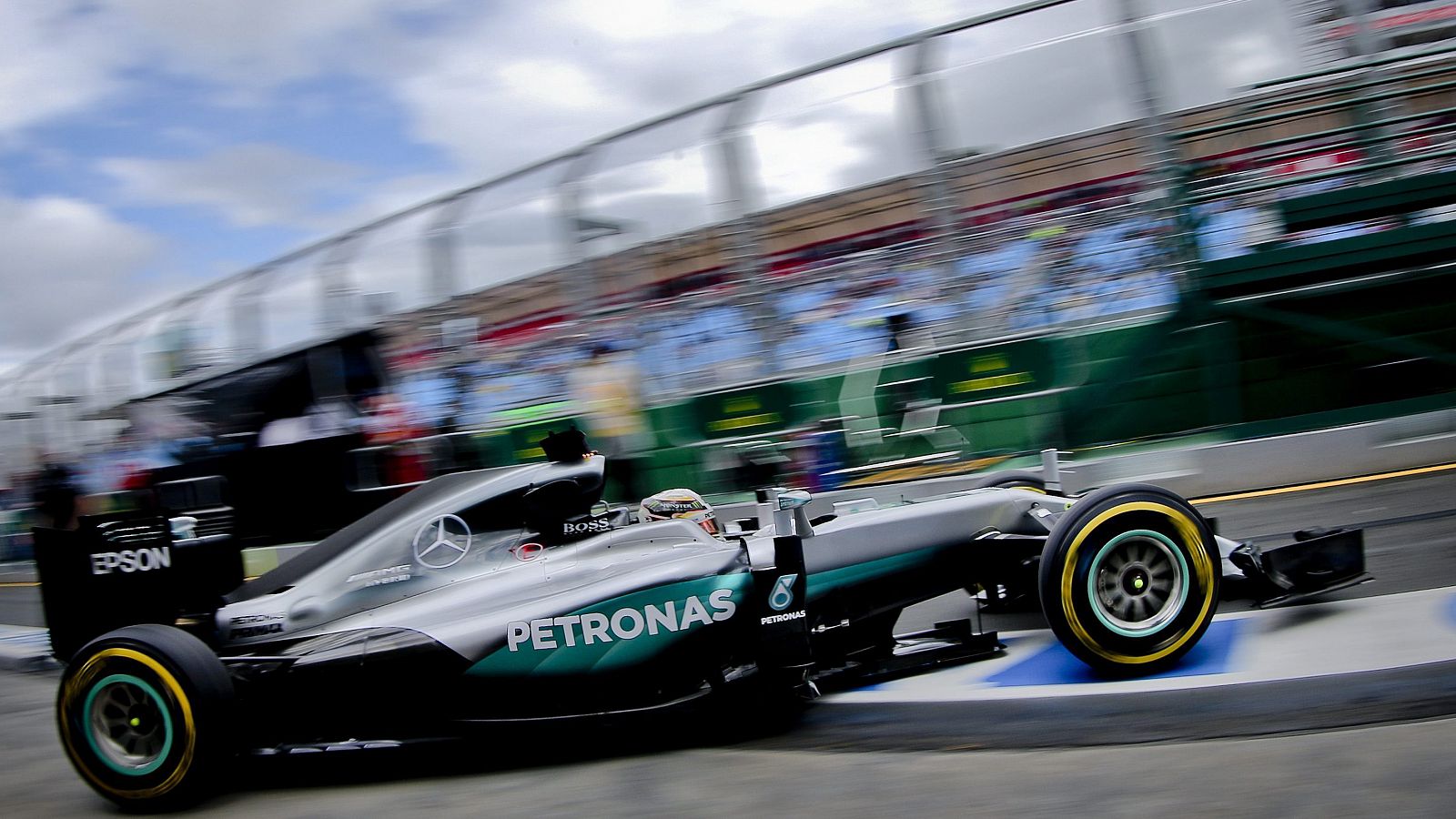 El piloto británico Lewis Hamilton, en Australia