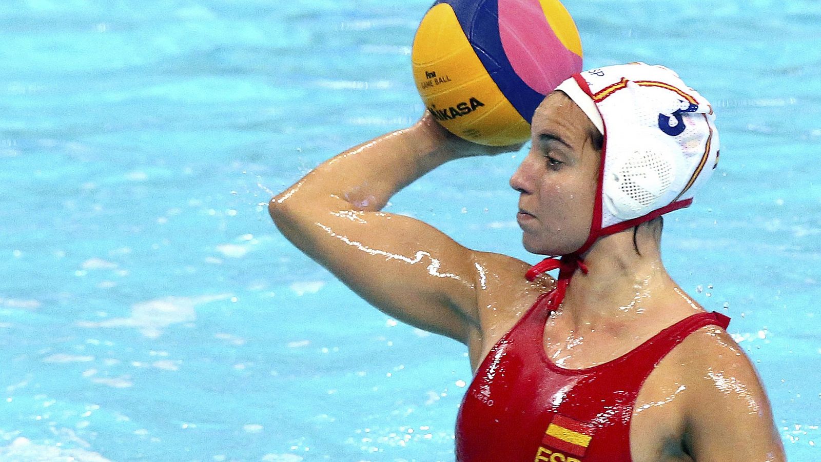 Anni Espar, jugadora de waterpolo de la selección española