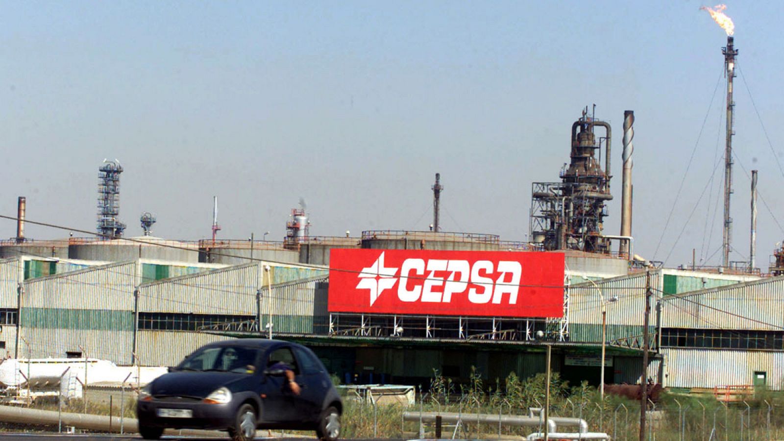 Imagen de archivo de la refinería de Cepsa en Palos de la Frontera