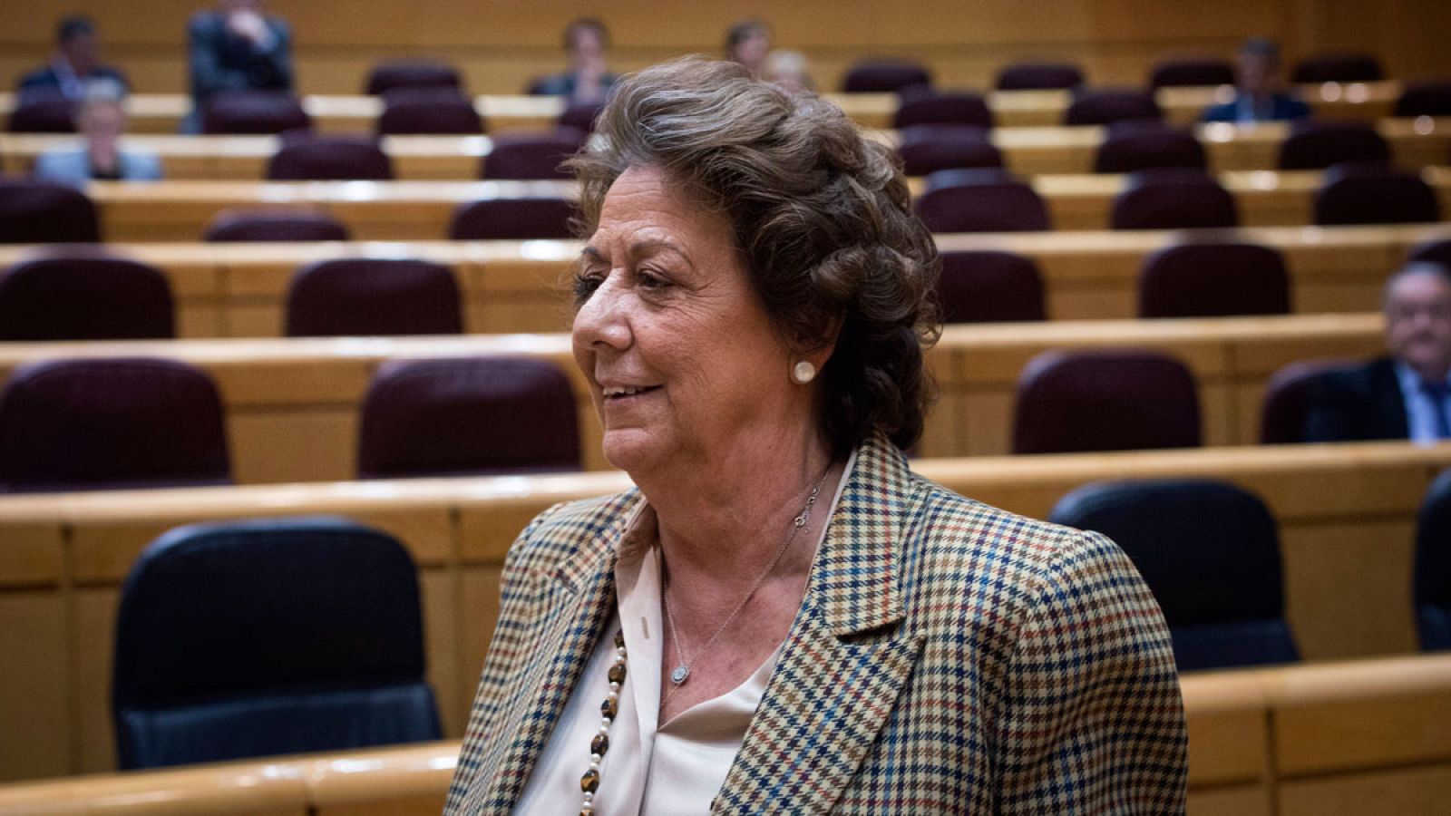 La exalcaldesa de Valencia y actual senadora Rita Barberá