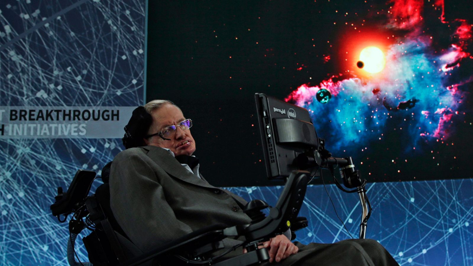 Stephen Hawking presenta Intento Estelar