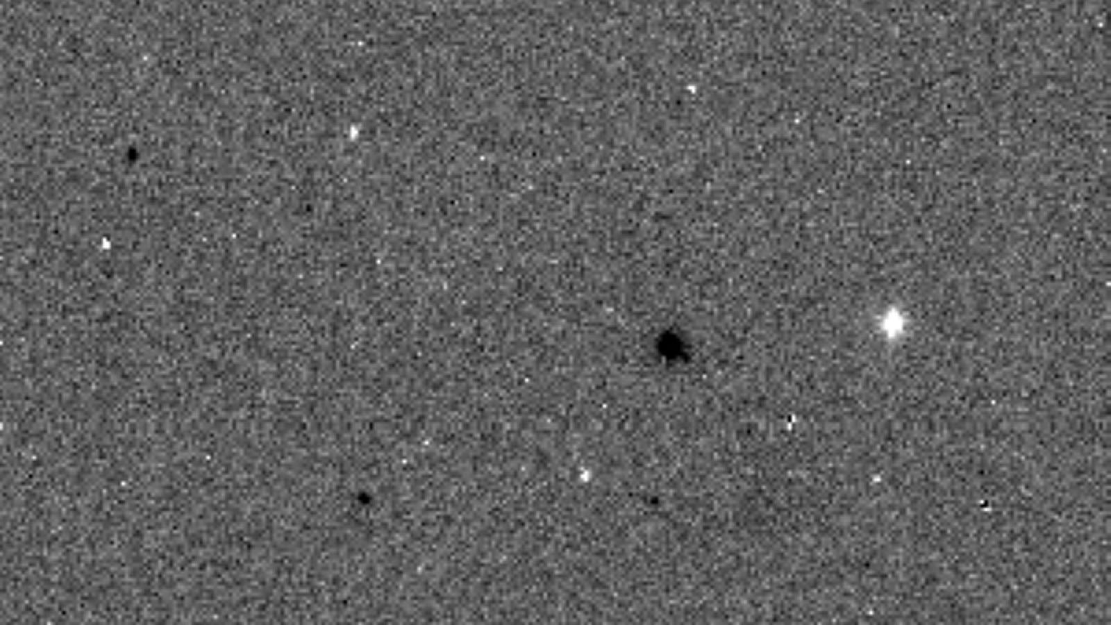 La primera fotografía de ExoMars muestra una porción del cielo seleccionada al azar, cercana al polo celeste sur.