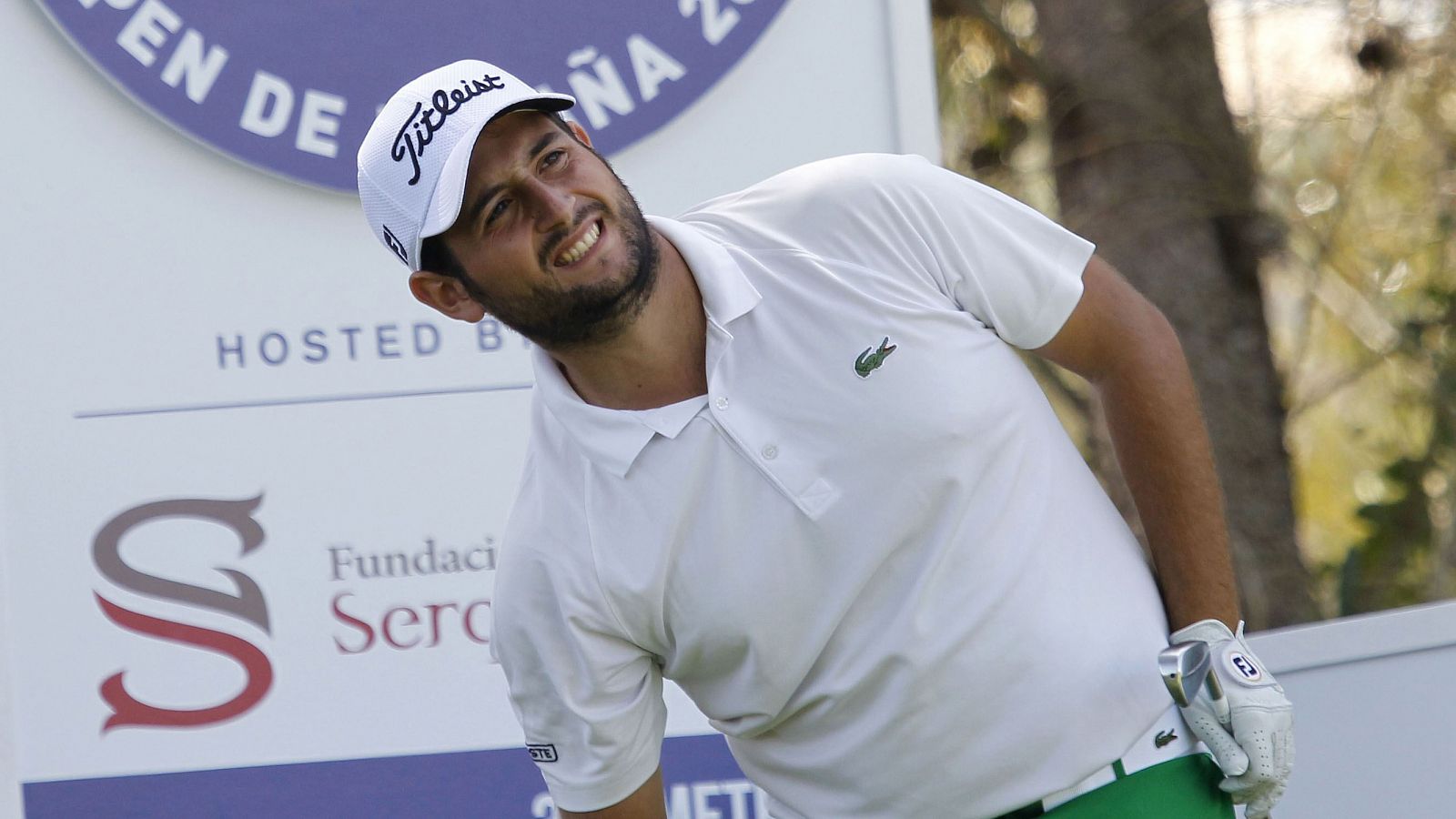 El francés Alexander Levy, líder del Abierto de España de golf