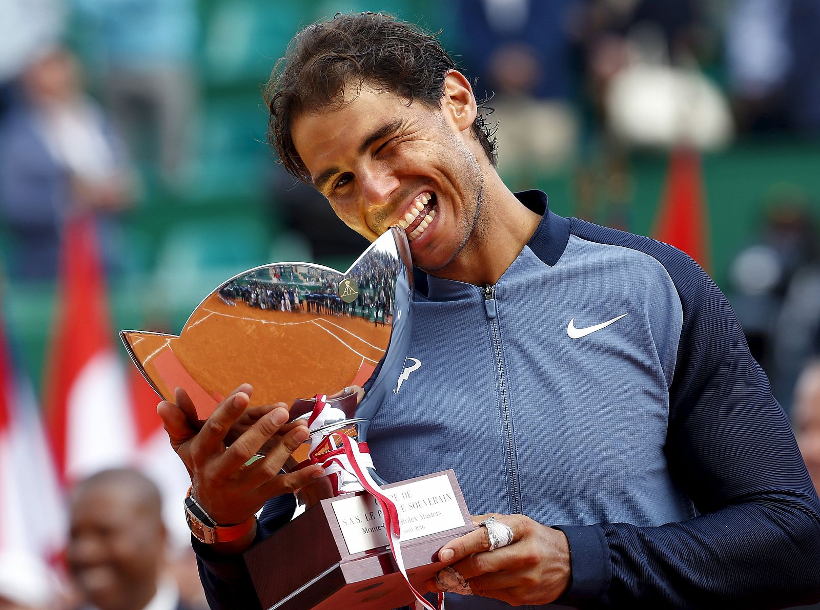 Rafael Nadal muerde su noveno título en el Master 1000 de Montecarlo.