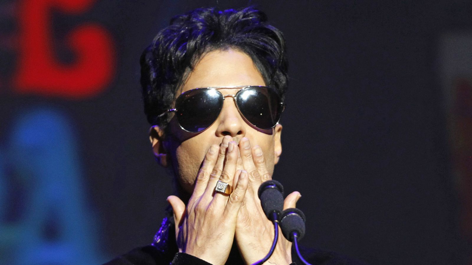 Prince, en el Teatro Apollo de Nueva York en 2010.