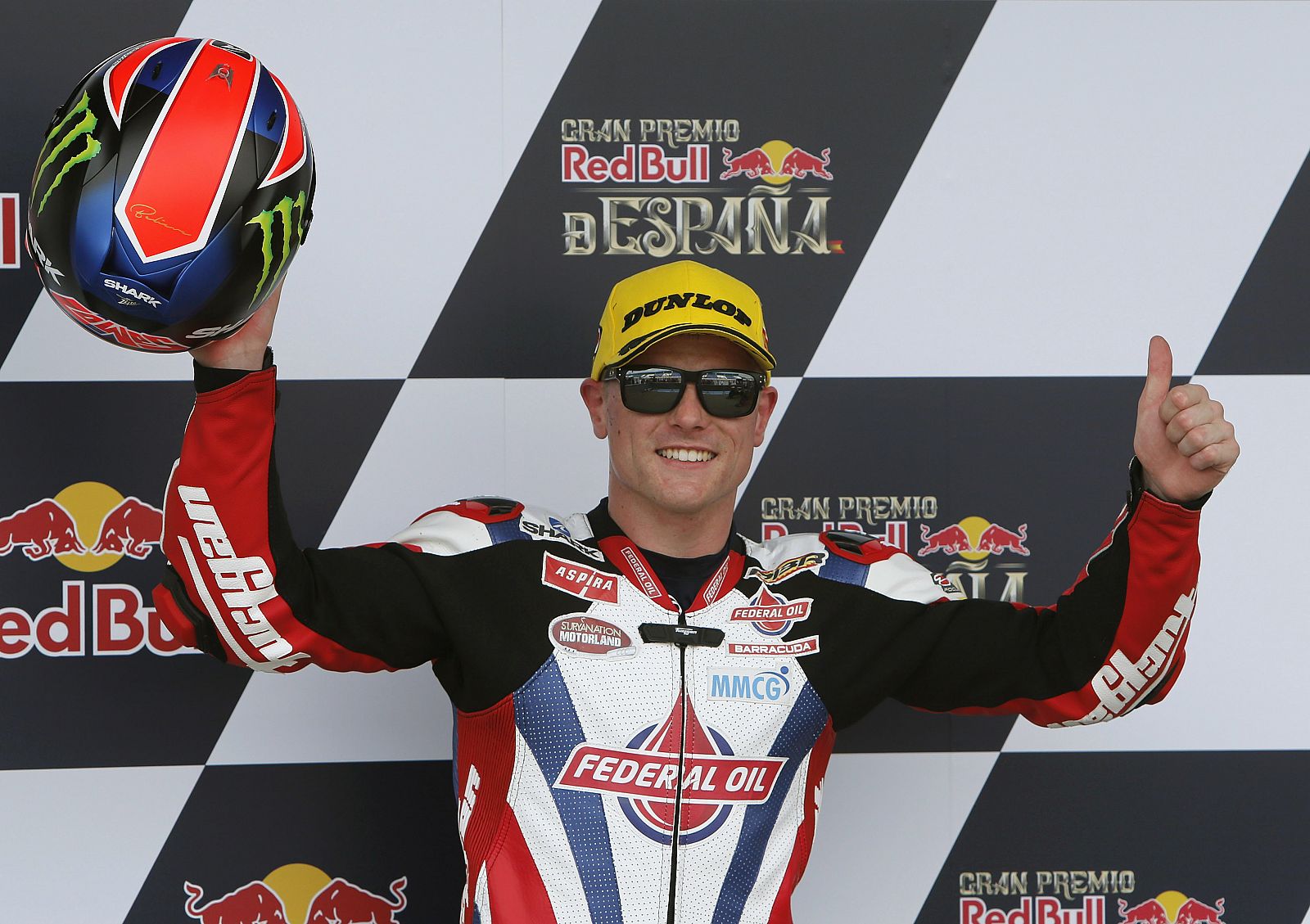 El piloto británico de Moto2 Sam Lowes (Federal Oil Gresini Moto2).