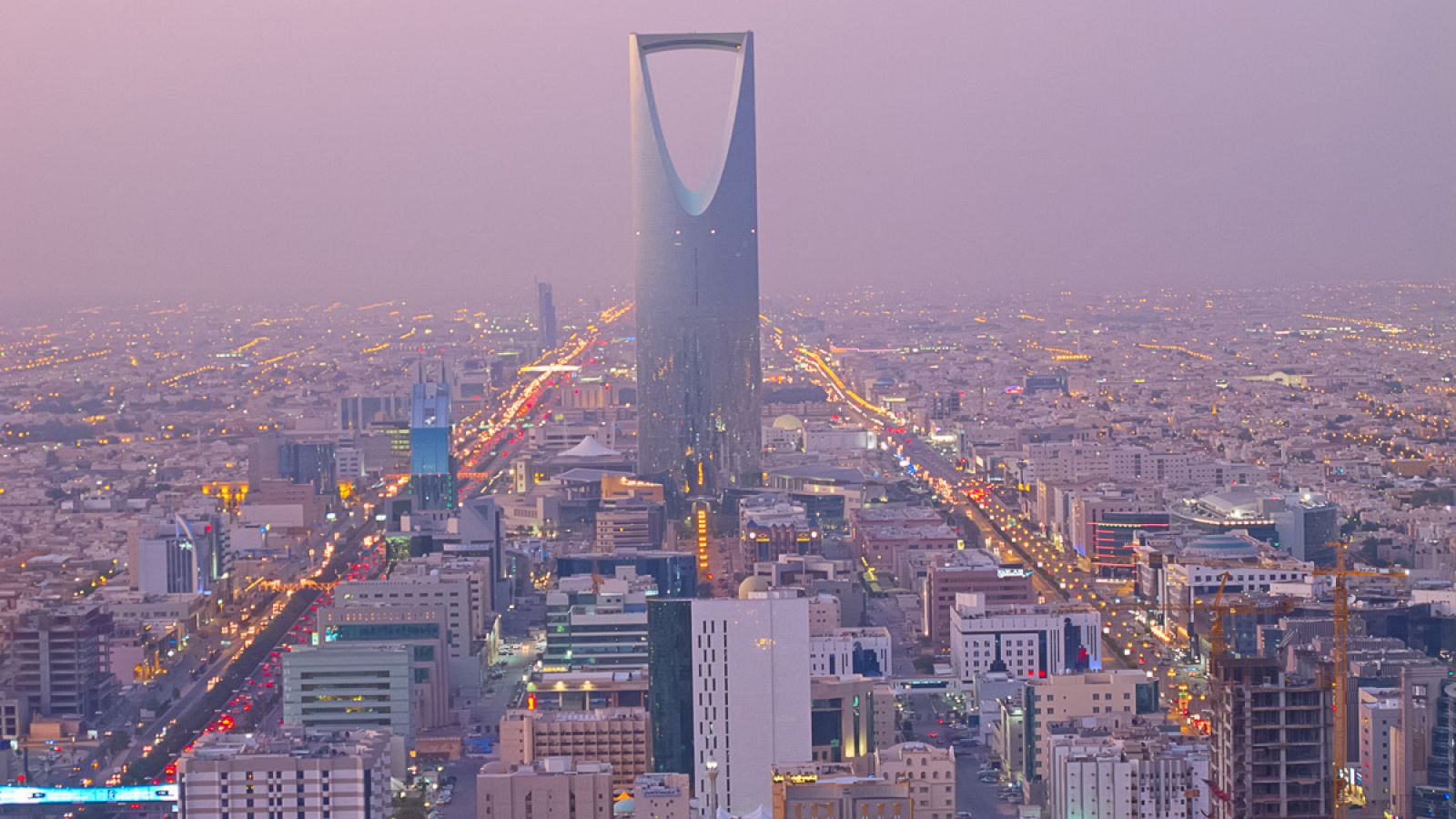 Una panorámica de Riad, capital de Arabia Saudí