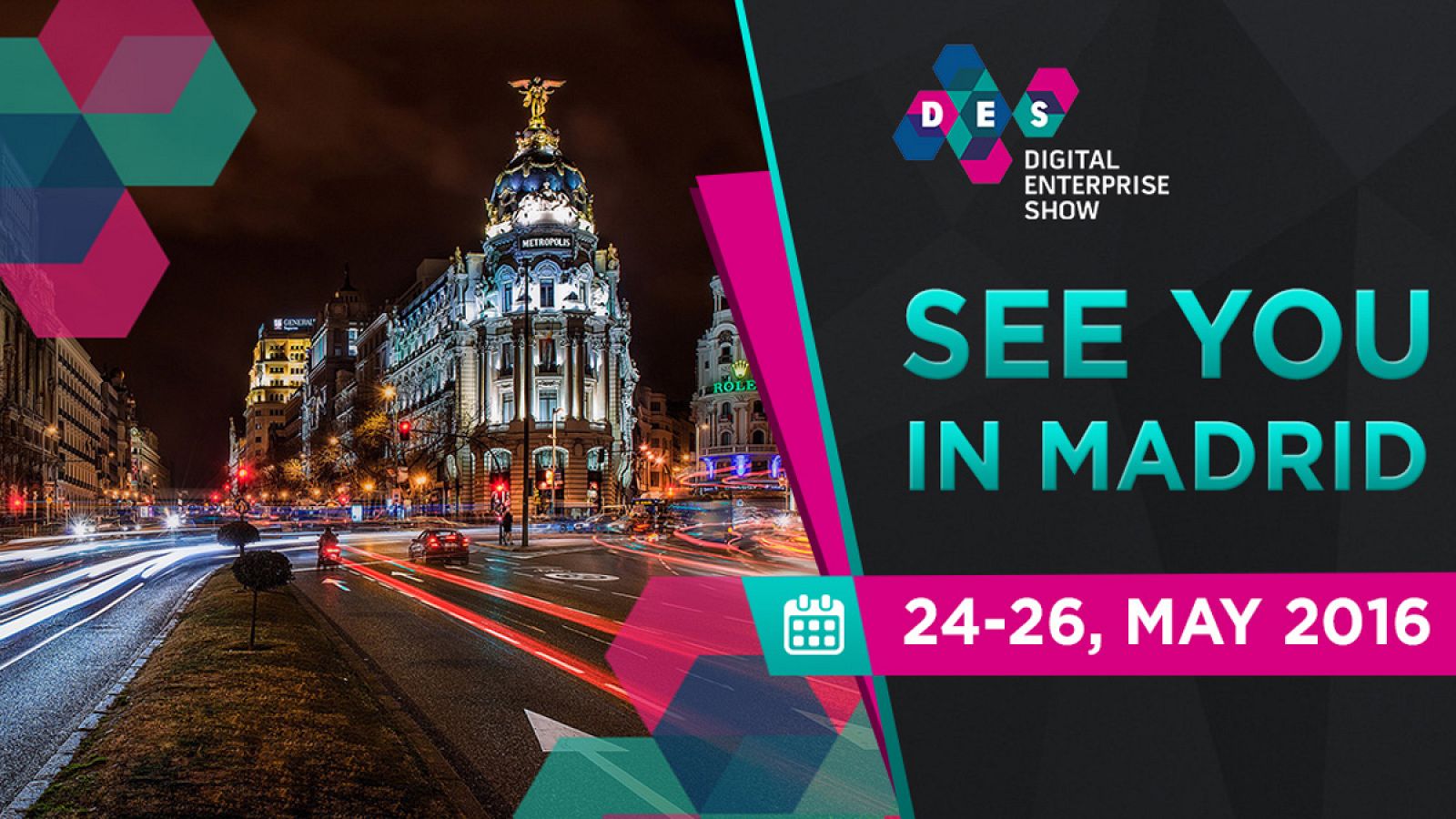 Madrid albergará la primera edición de Digital Enterprise Show.