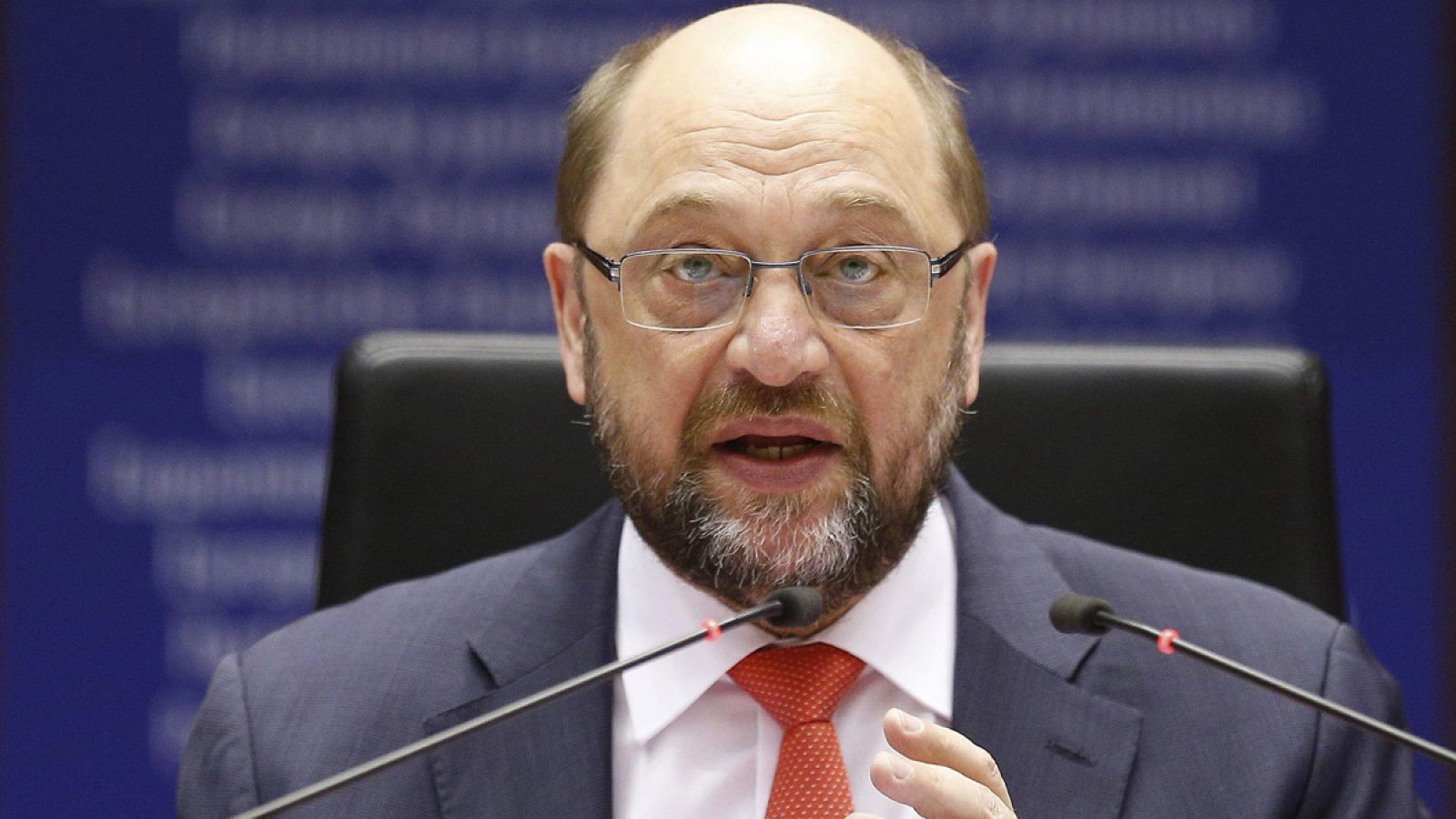 El presidente del Parlamento Europeo, Martin Schulz