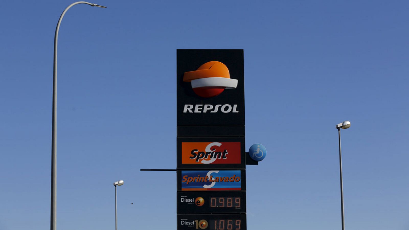 Una gasolinera de Repsol en la provincia de Sevilla