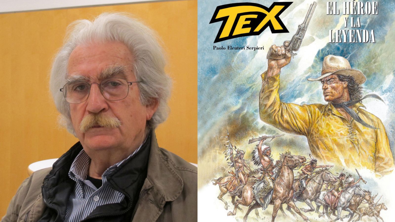 Paolo Eleuteri Serpieri y la portada de 'Tex: El héroe y la leyenda'