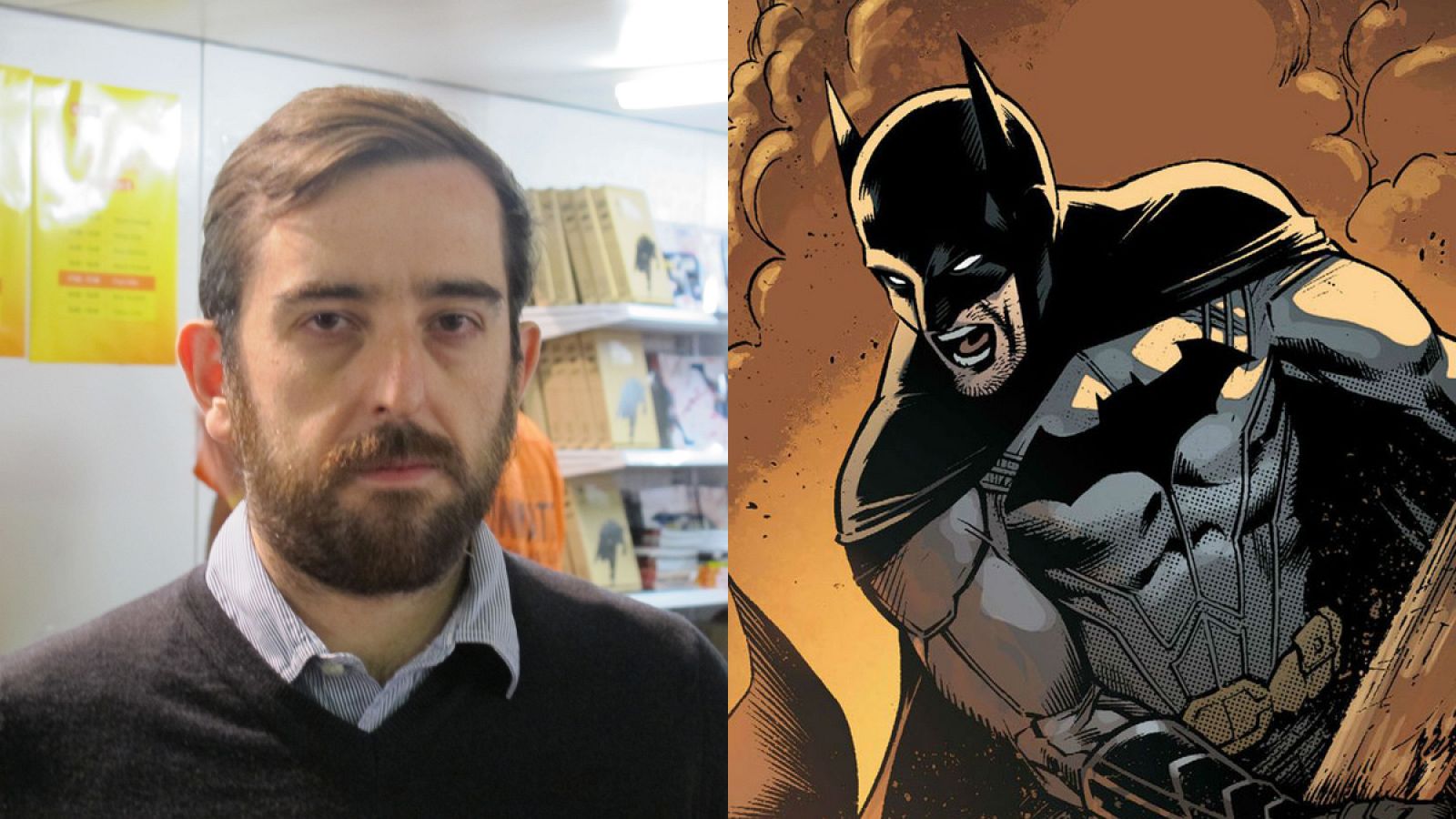 Álvaro Mártinez en el Salón del Cómic de Barcelona y su versión de Batman