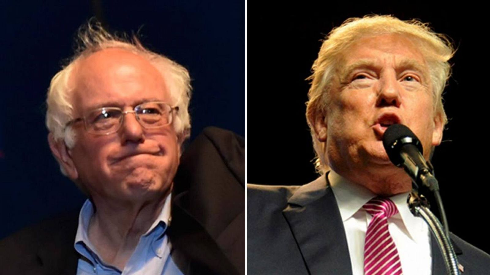 Bernie Sanders y Donald Trump han sido los triunfadores en esta jornada de primarias