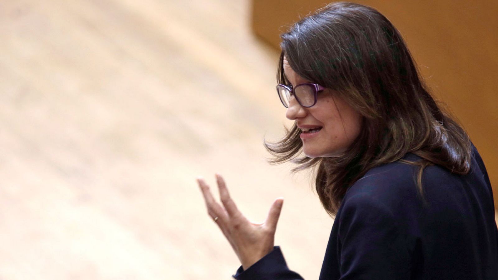 La coportavoz de Compromís y vicepresidenta de la Generalitat Valenciana, Mónica Oltra