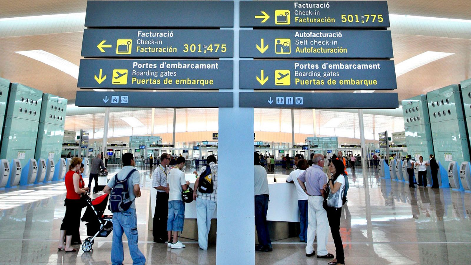 Terminal 1 del aeropuerto del Prat