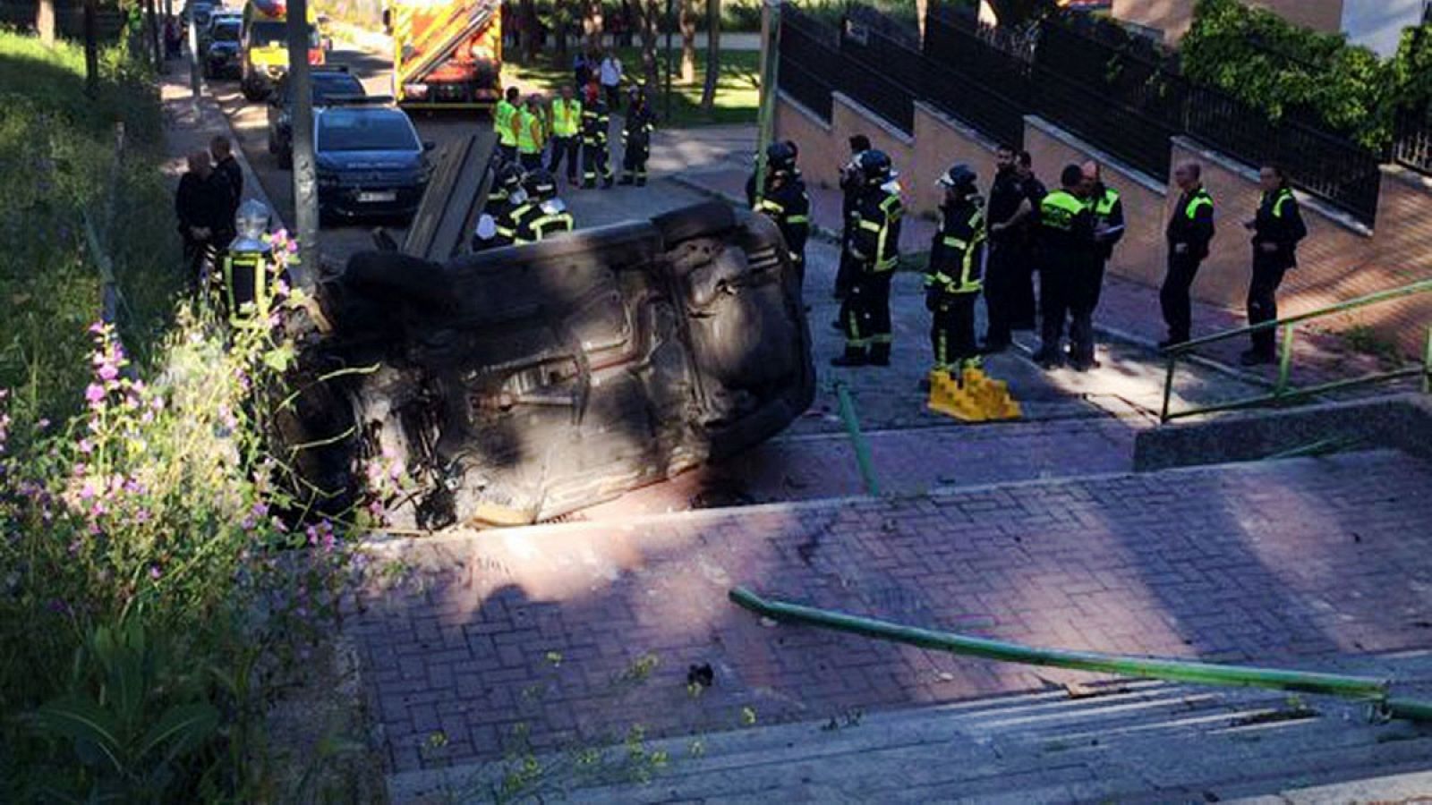 Un juzgado especializado en violencia sobre la mujer investiga la muerte de una joven en un accidente de tráfico en el distrito de Moncloa, en Madrid