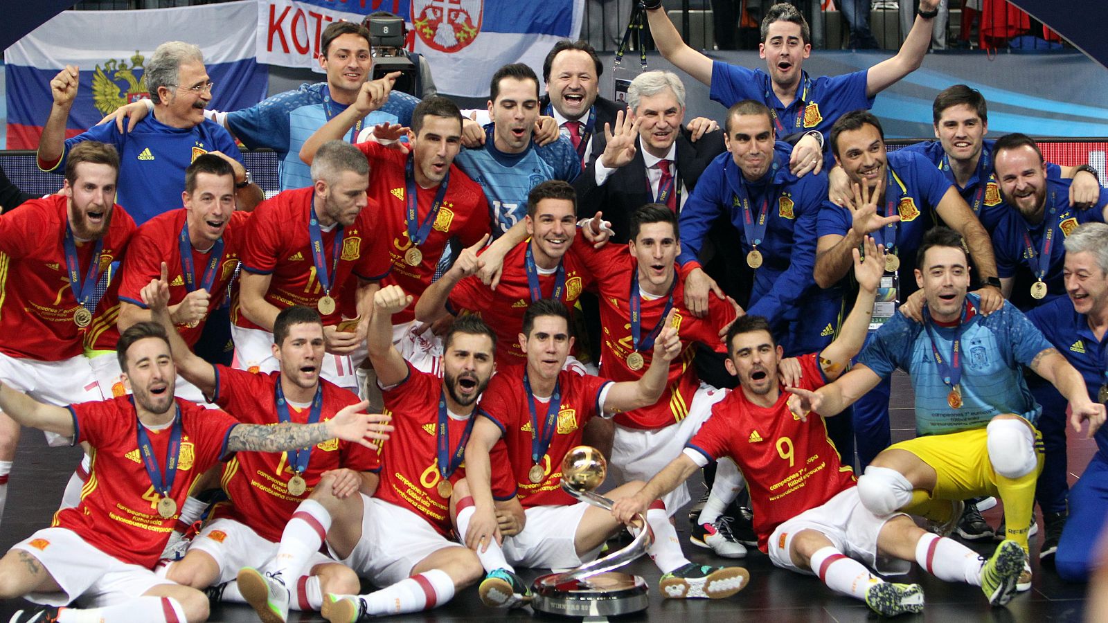 La selección española es campeona de Europa