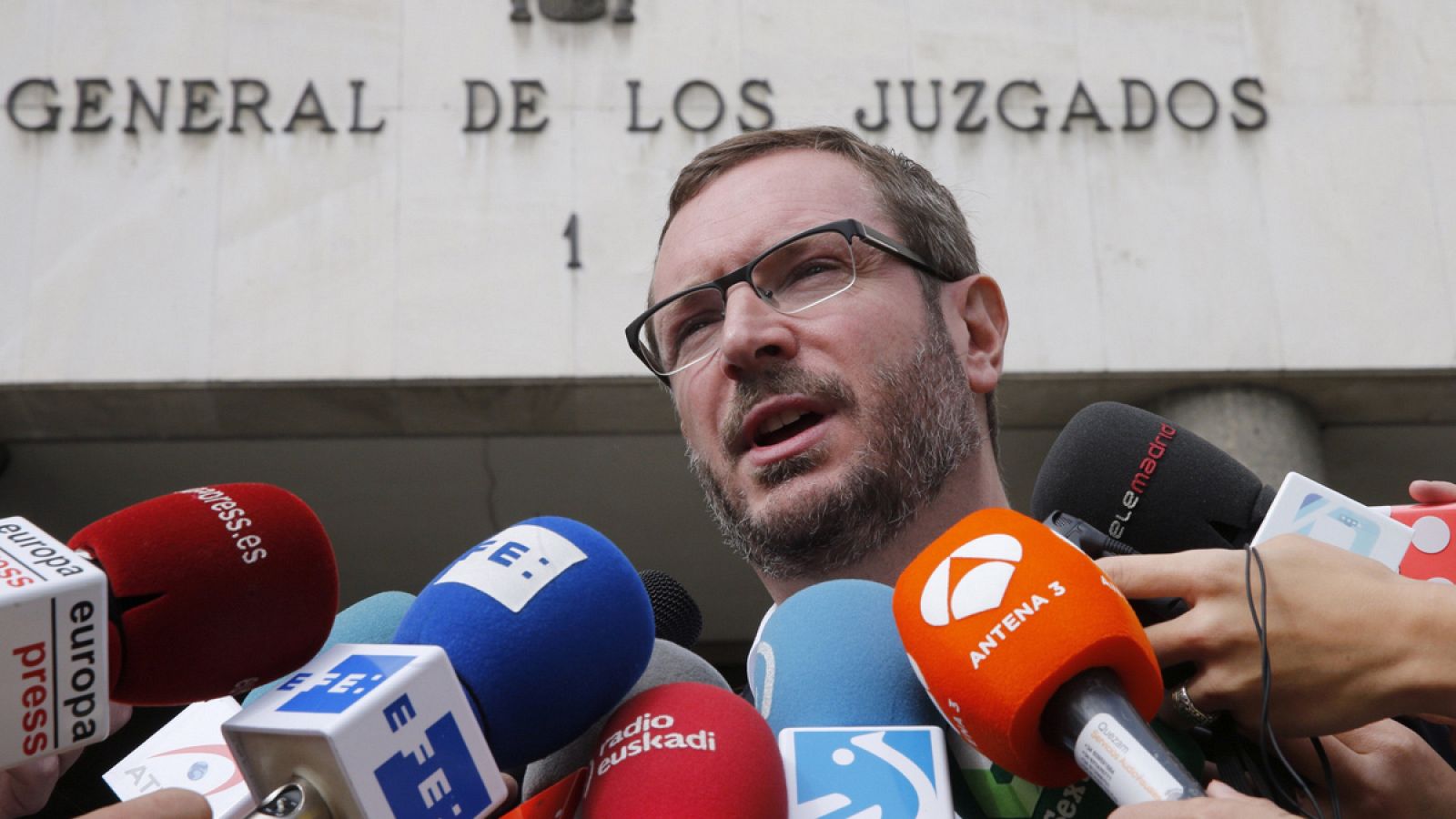 Javier Maroto ha declarado este miércoles como investigado por injurias a Bárcenas