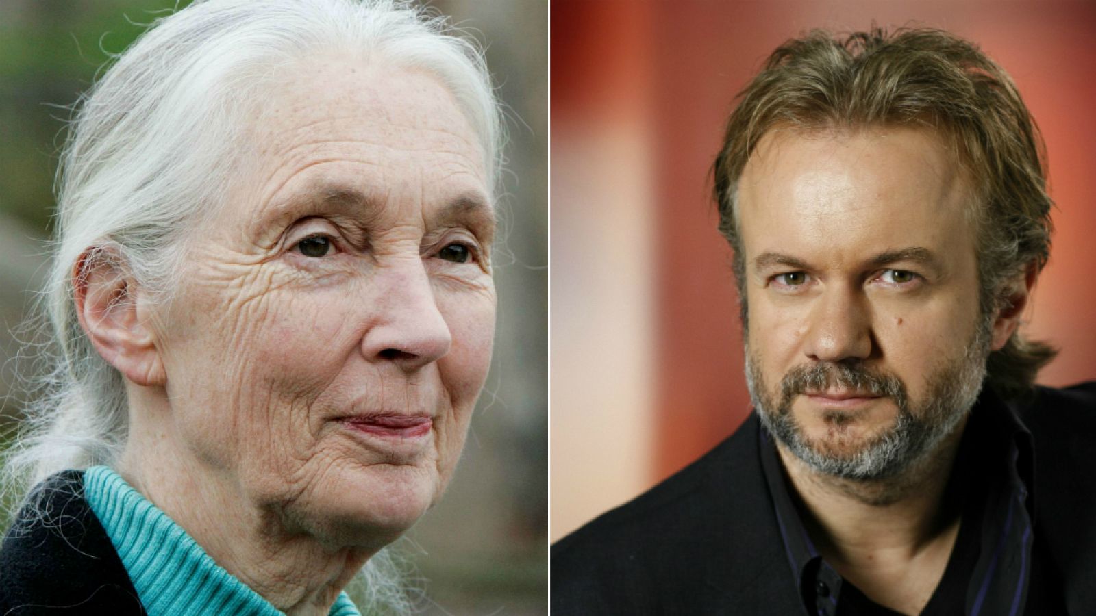 Jane Goodall y Tristán Ulloa