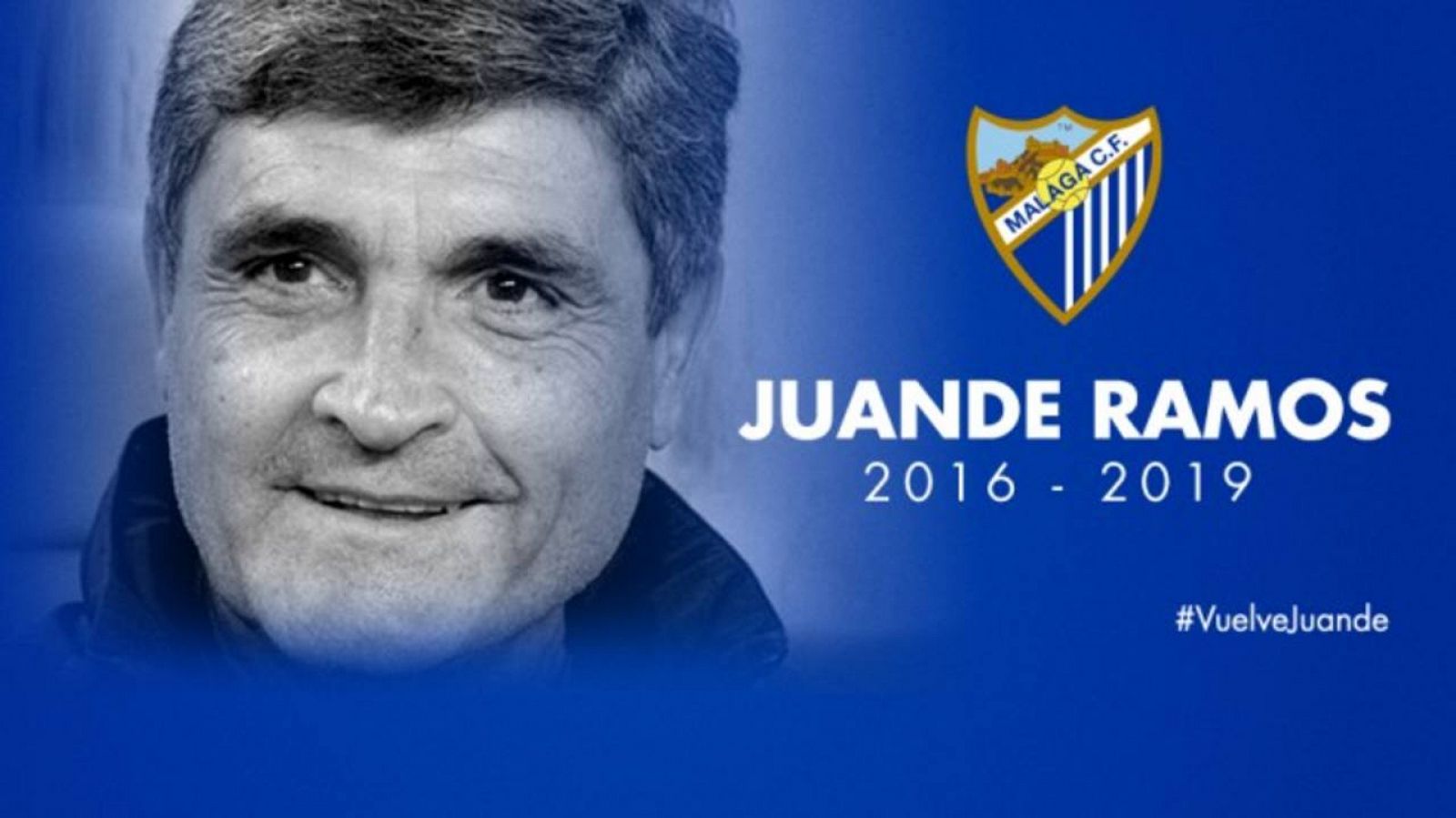Juande Ramos volverá a entrenar al Málaga.