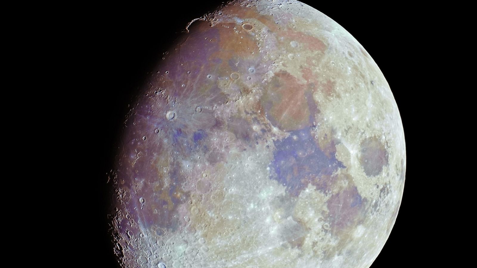 La Luna se habría formado a partir de los restos generados por la gran colisión ocurrida entre un planeta del tamaño aproximado de Marte y la Tierra.